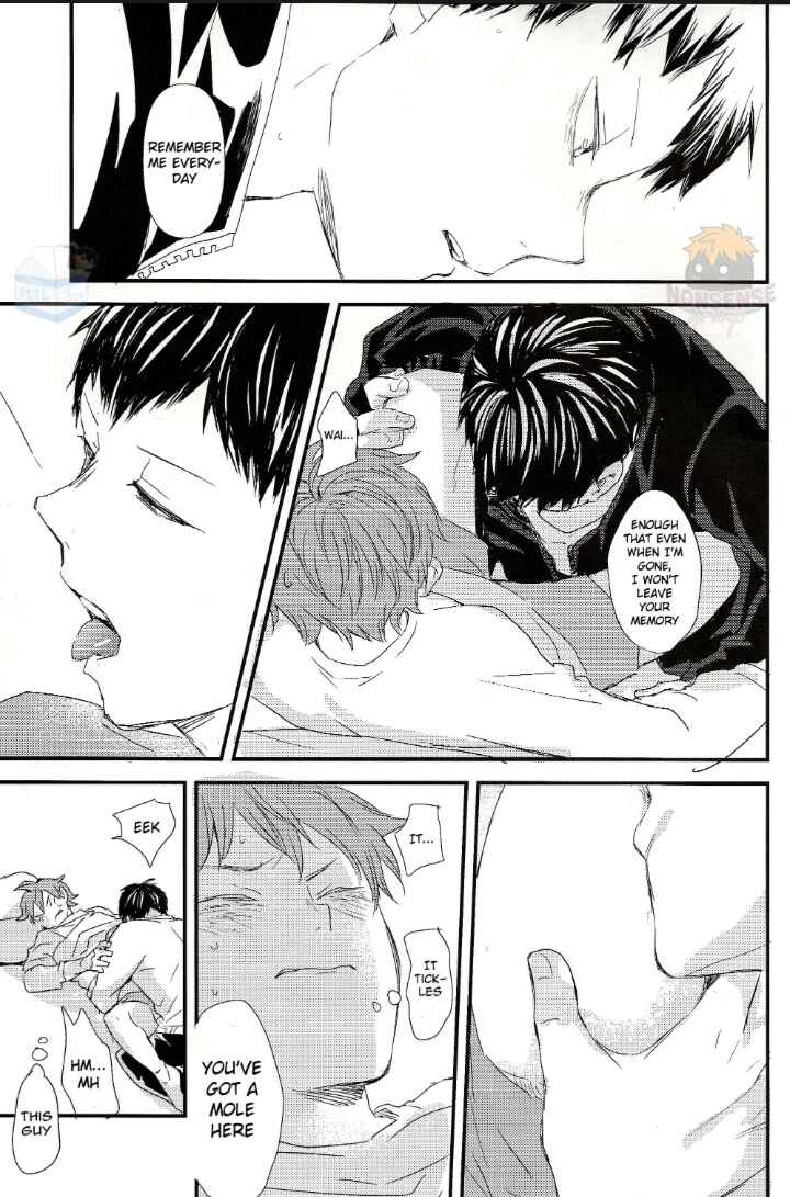 Page 31 Chapter 1 Haikyu!! - Fish Swimming in the Sky (Doujinshi)