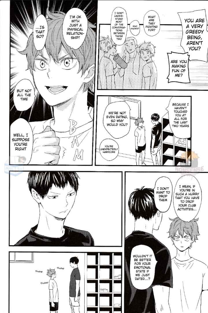 Page 4 Chapter 1 Haikyu!! - Fish Swimming in the Sky (Doujinshi)
