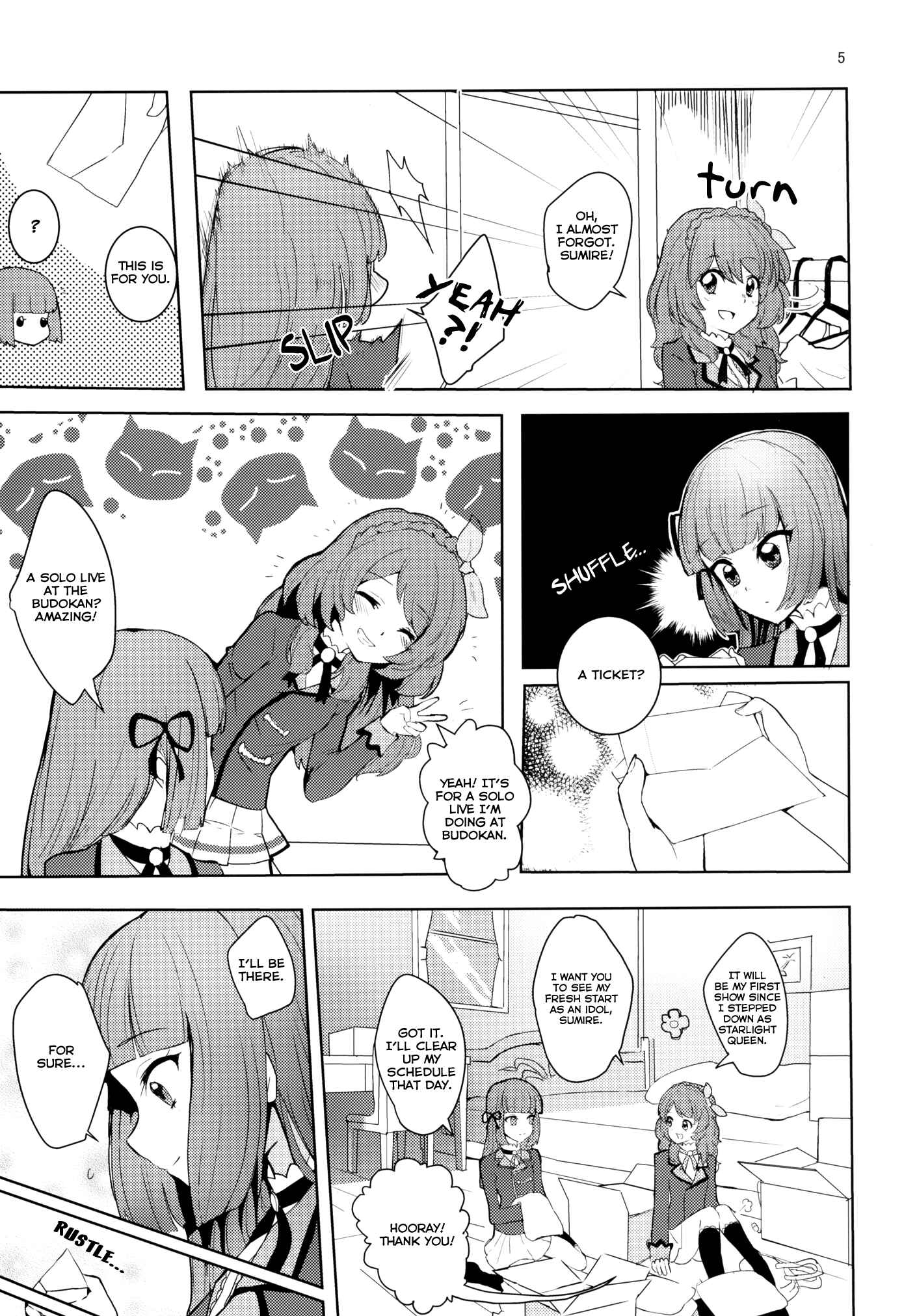 Page 5 Chapter 1 Aikatsu! - Still in love (Doujinshi)