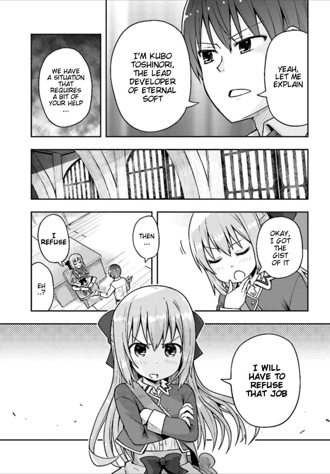Page 20 Chapter 5 Dare ga Yonda no!? ~Isekai to Game-dzukuri to Recruit Shoukan~