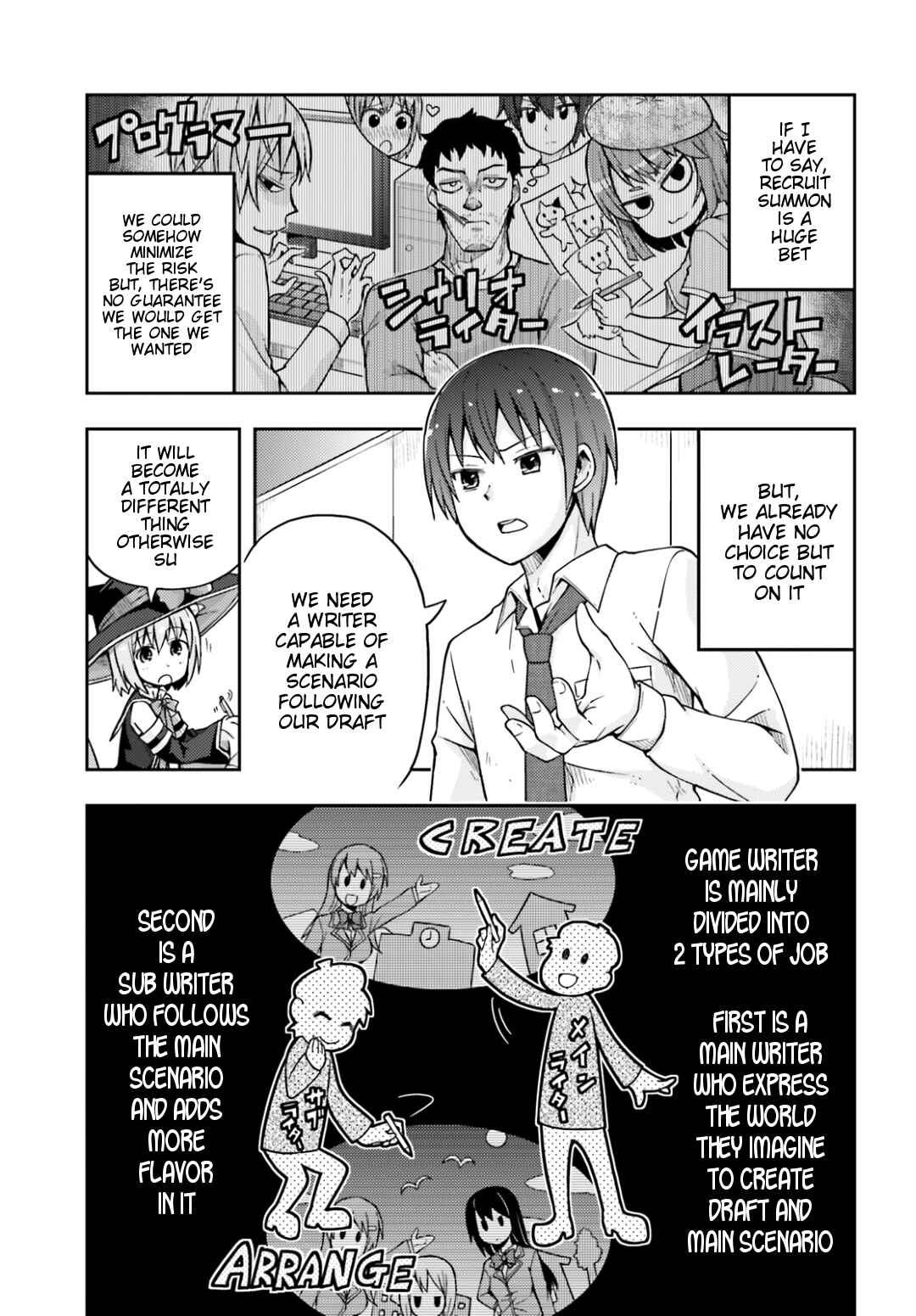 Page 10 Chapter 4 Dare ga Yonda no!? ~Isekai to Game-dzukuri to Recruit Shoukan~