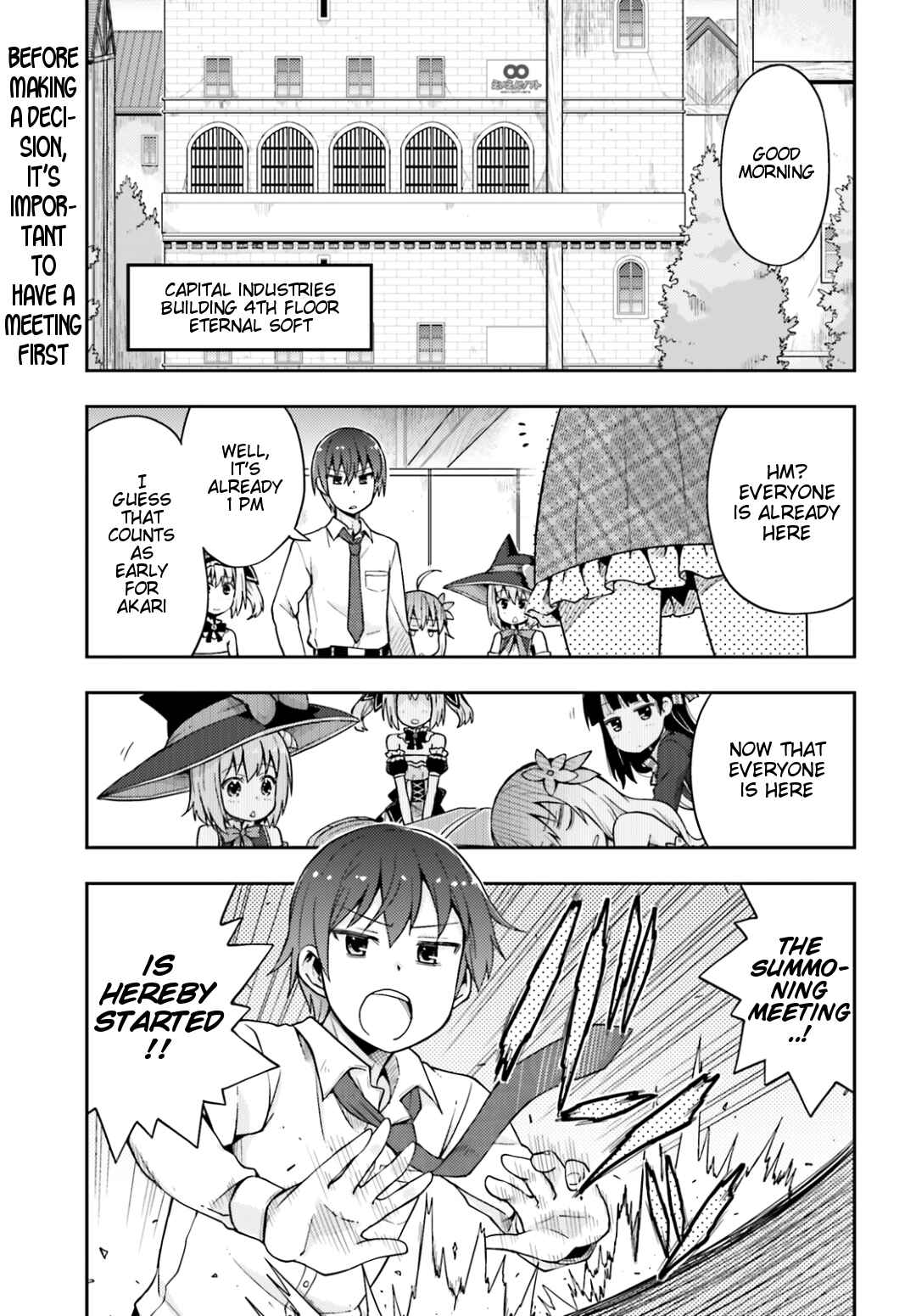 Page 2 Chapter 4 Dare ga Yonda no!? ~Isekai to Game-dzukuri to Recruit Shoukan~