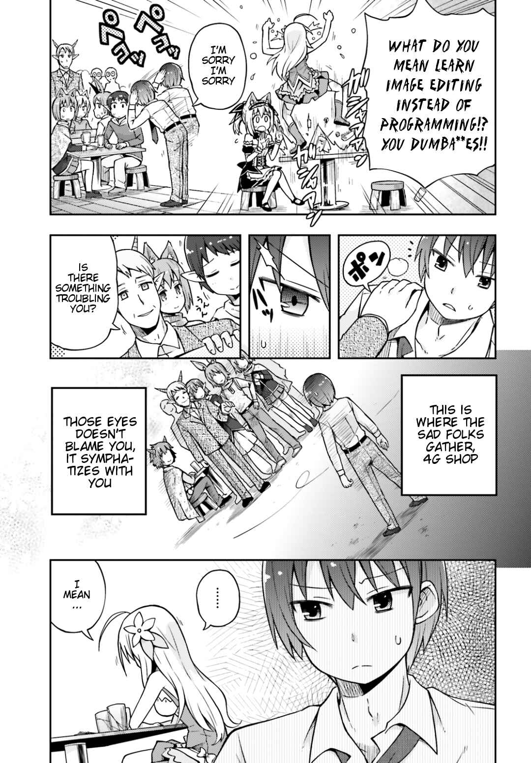 Page 10 Chapter 3 Dare ga Yonda no!? ~Isekai to Game-dzukuri to Recruit Shoukan~