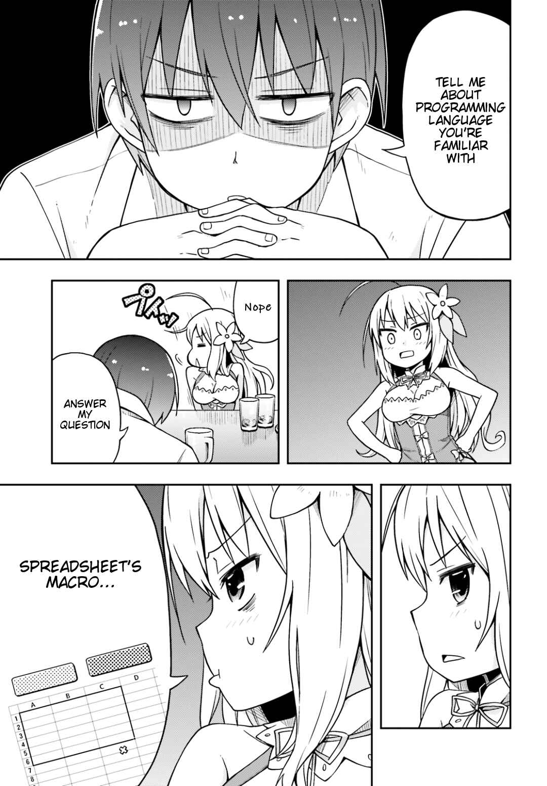 Page 6 Chapter 3 Dare ga Yonda no!? ~Isekai to Game-dzukuri to Recruit Shoukan~