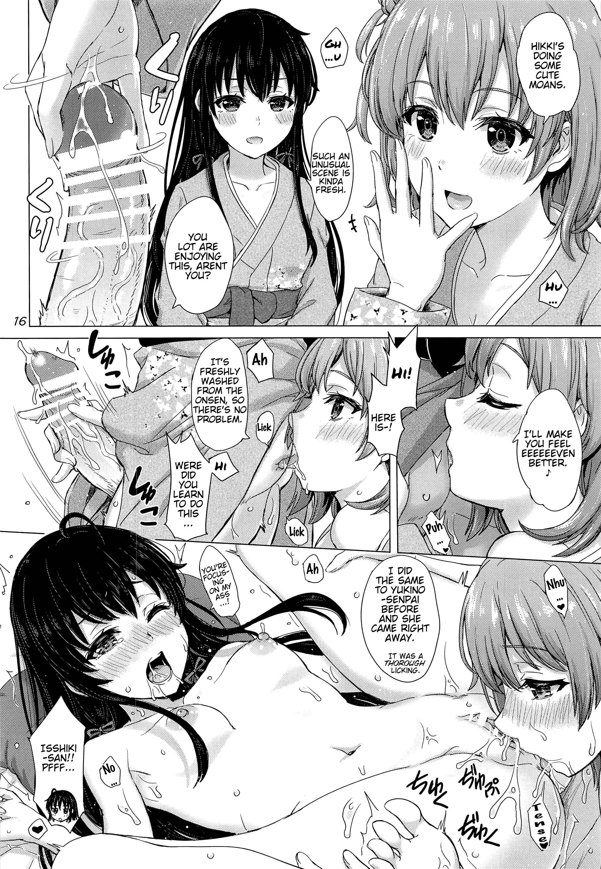 Page 15 Chapter 3 Yahari Ore no Seishun Love Come wa Machigatteiru - Iyarashiku Midaresaku Houshi-bu. (Doujinshi)