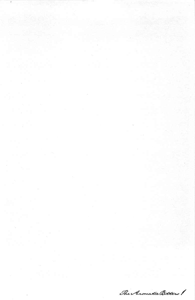 Page 2 Chapter 5 Aromatic Bitters