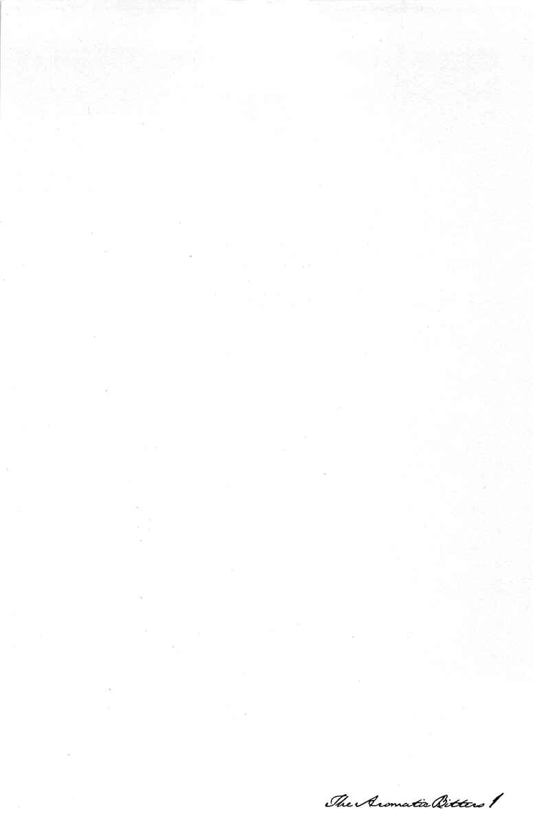 Page 2 Chapter 4 Aromatic Bitters