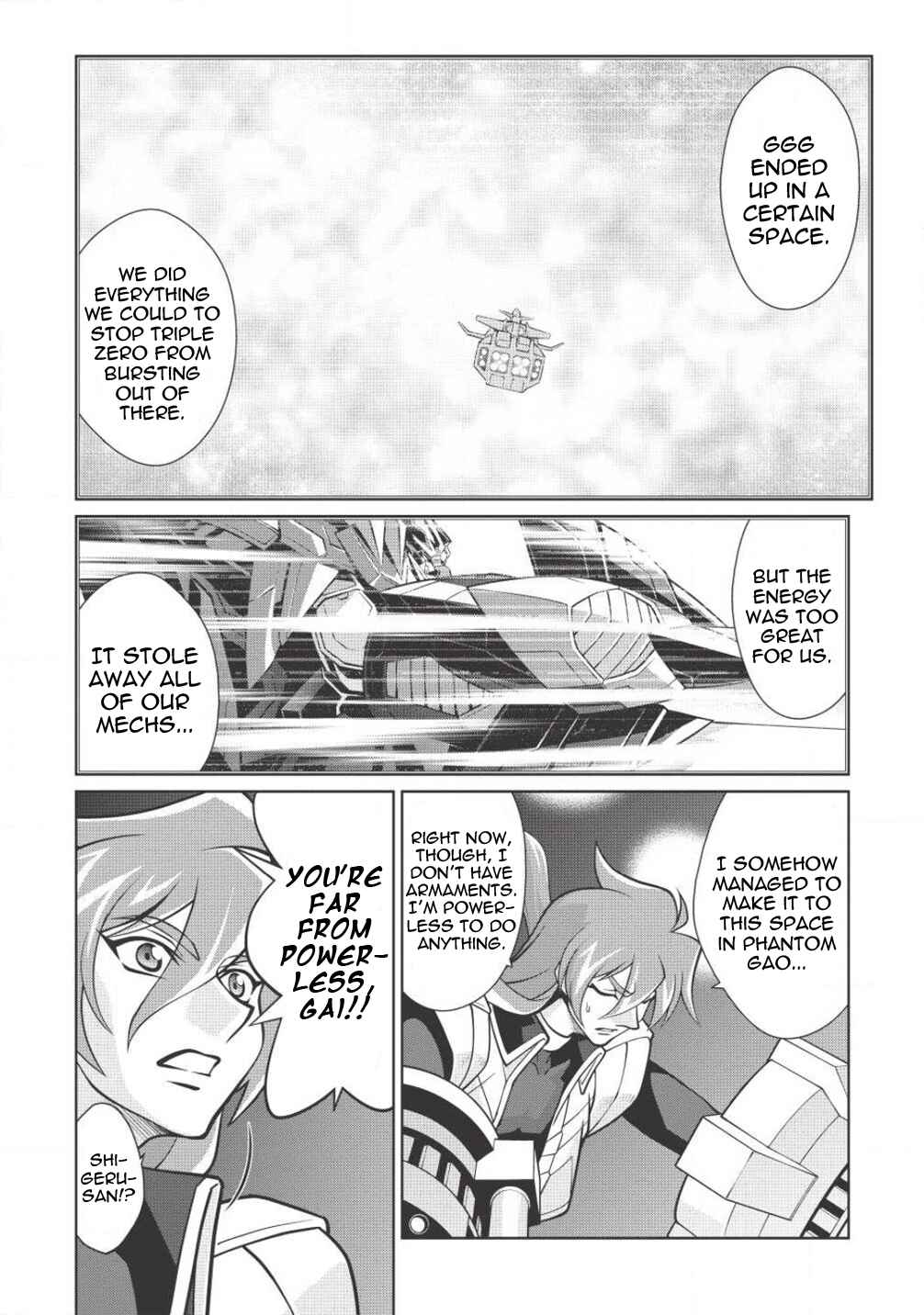 Page 17 Chapter 5.8 King of Ruin ~Gaogaigar vs Betterman~ the COMIC