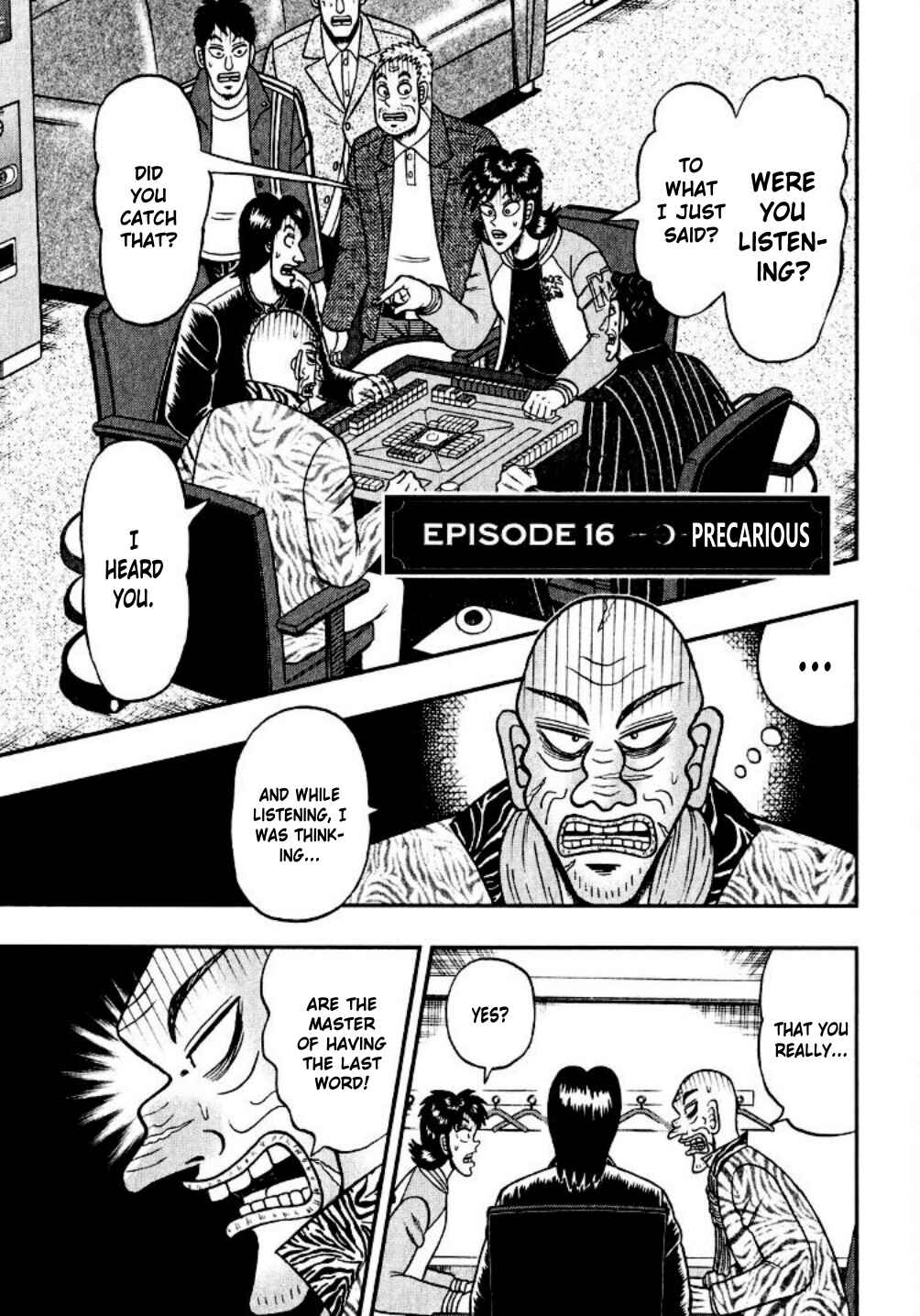 Page 1 Chapter 16 Shadow Mahjong Fighter Mamiya