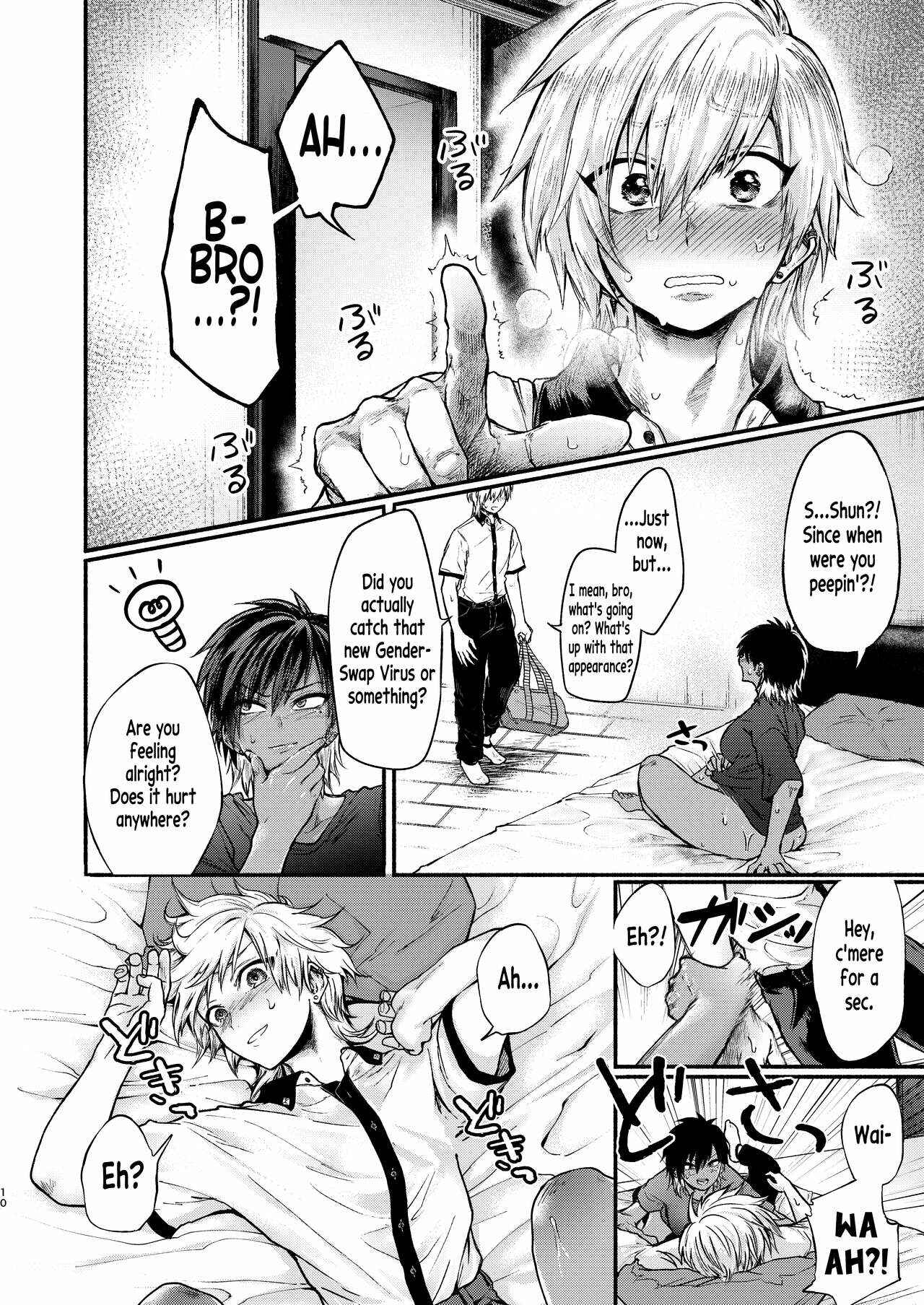 Page 9 Chapter Unknown_5756 A Genderswap Virus Story ~Kurosaki Brothers Case~