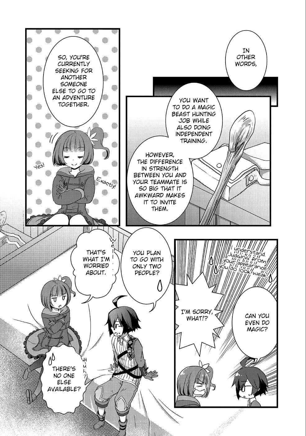 Page 12 Chapter 3 Ore no Megane wa Tabun Sekai Seifuku Dekiru to Omou.