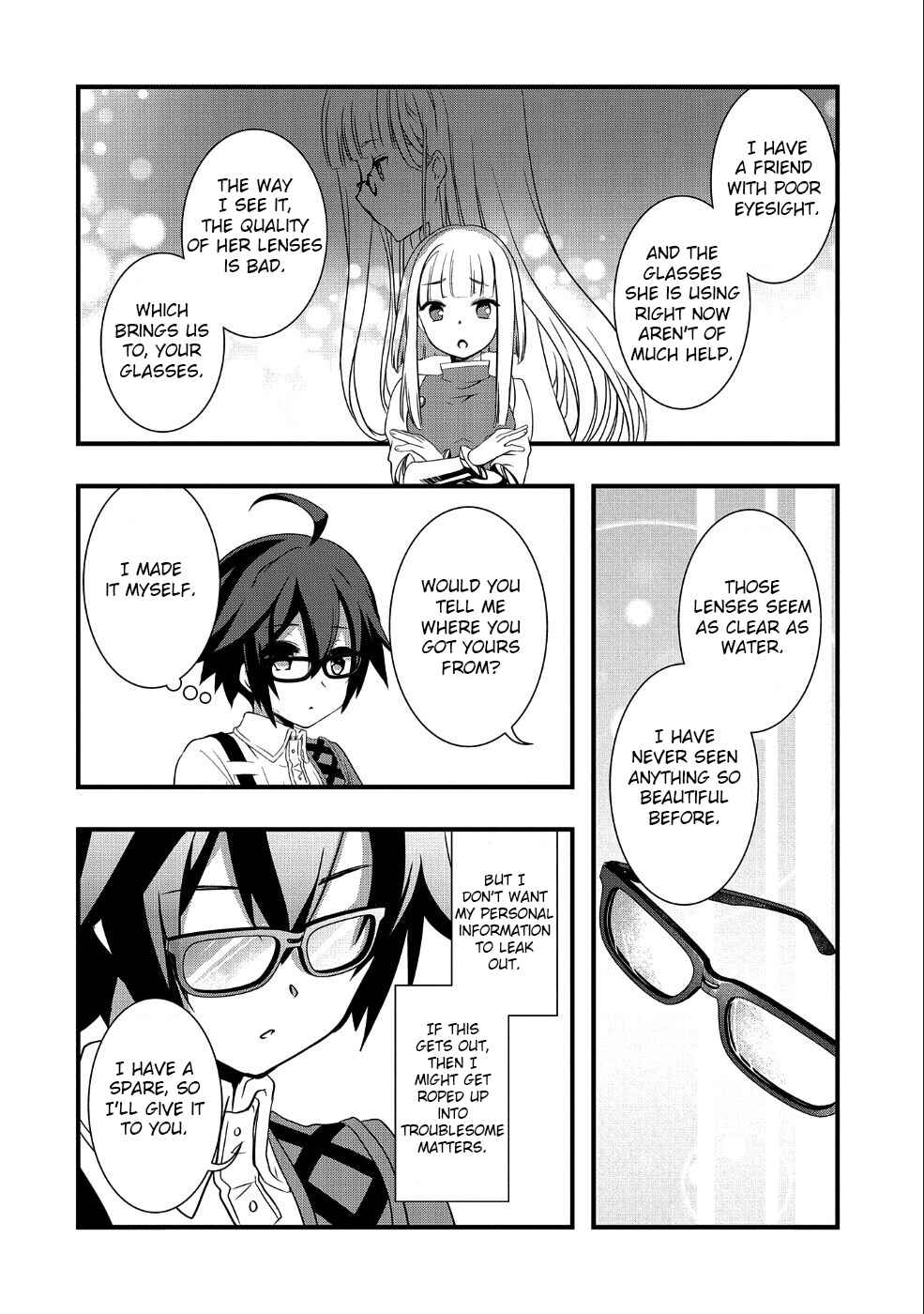 Page 12 Chapter 2 Ore no Megane wa Tabun Sekai Seifuku Dekiru to Omou.