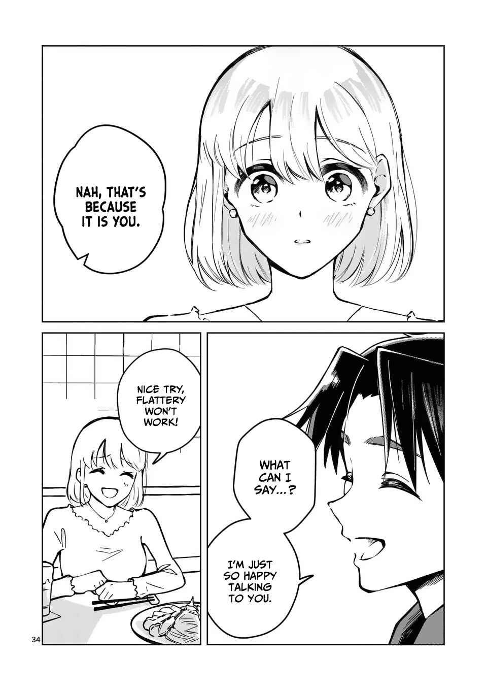 Page 35 Chapter 1 Koibito Ijou no Koto wo, Kanojo Janai Kimi to