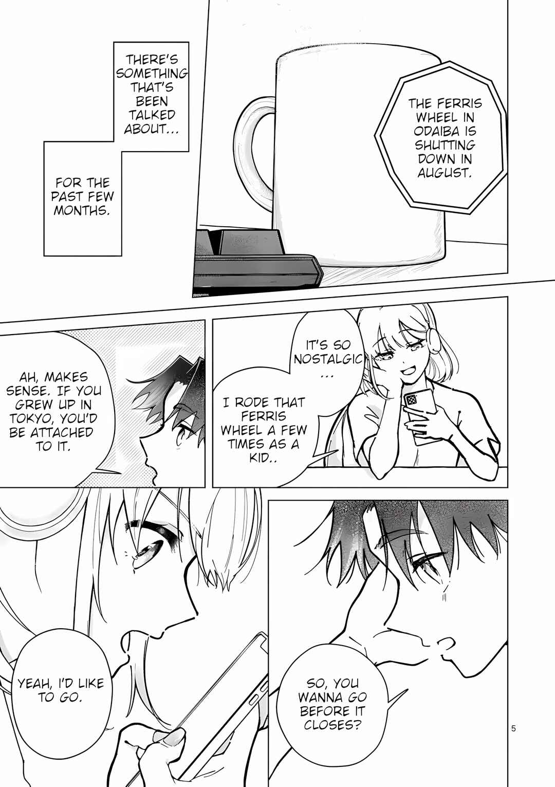 Page 5 Chapter 4 Koibito Ijou no Koto wo, Kanojo Janai Kimi to