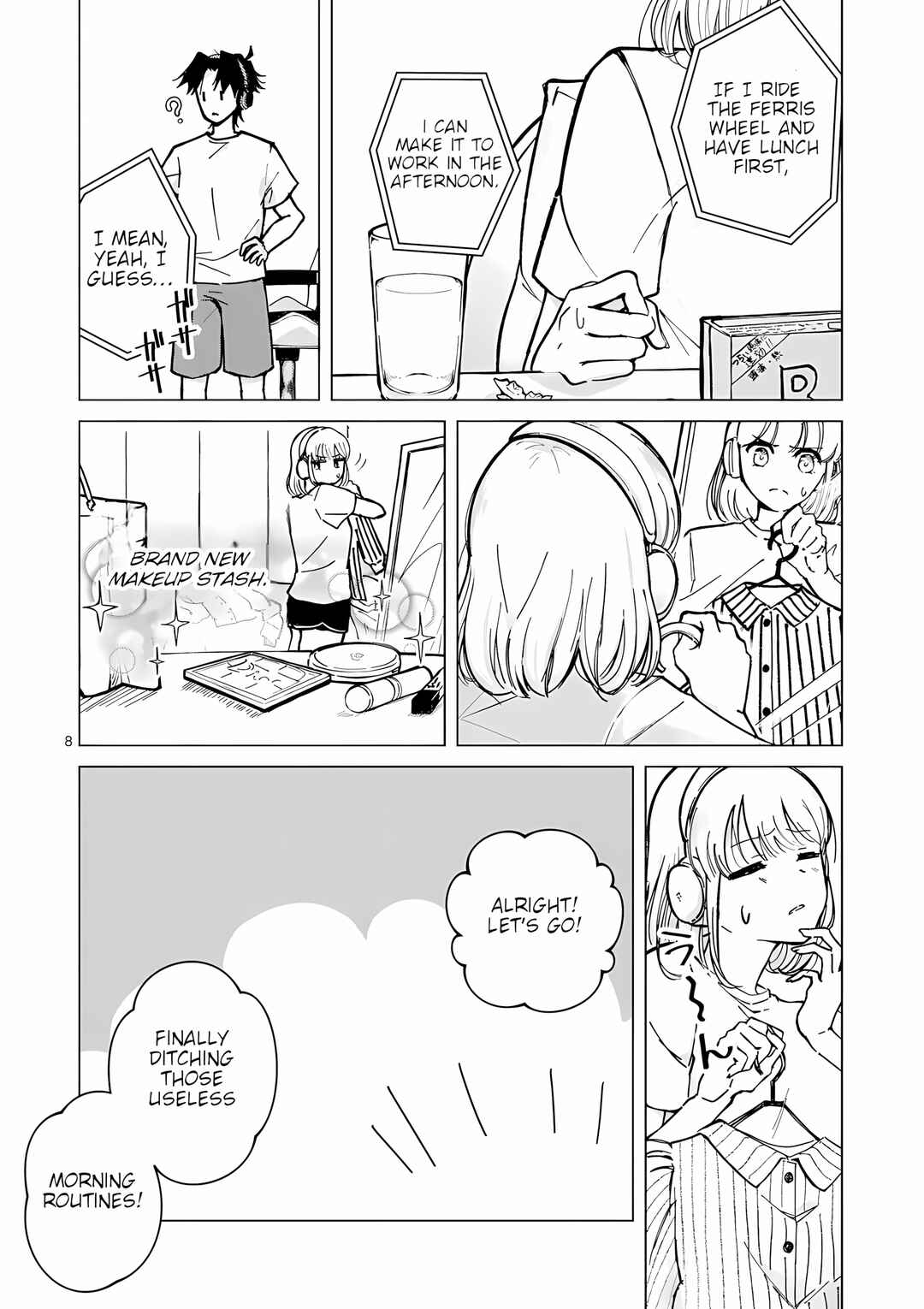 Page 8 Chapter 4 Koibito Ijou no Koto wo, Kanojo Janai Kimi to