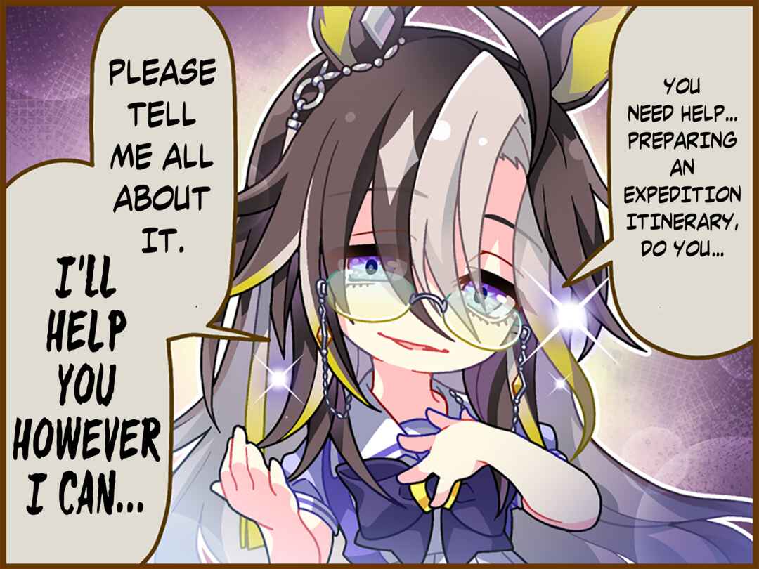Page 1 Chapter 119.1 Uma Musume Pretty Derby 1-panel Comic Strip