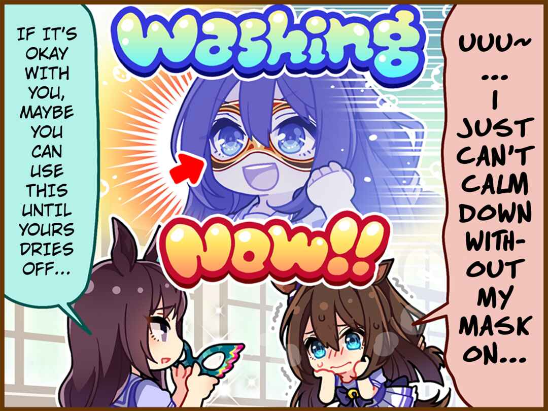 Page 1 Chapter 14.2 Uma Musume Pretty Derby 1-panel Comic Strip