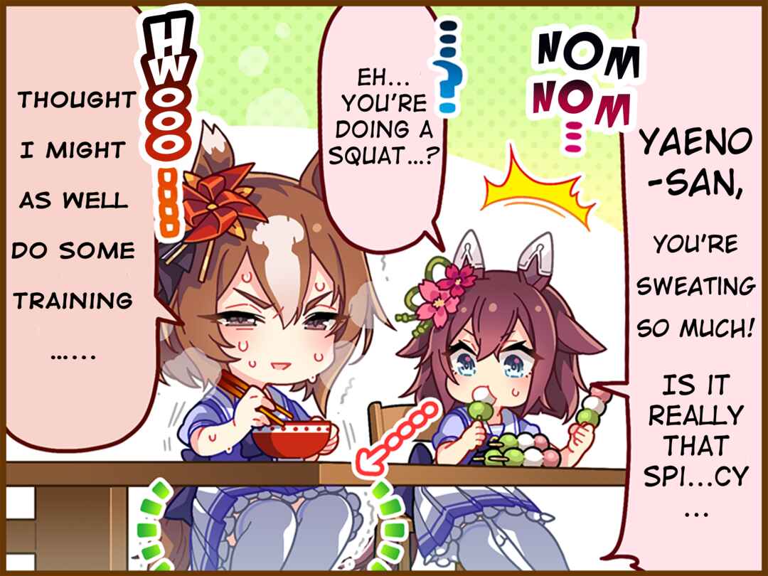 Page 1 Chapter 72.1 Uma Musume Pretty Derby 1-panel Comic Strip