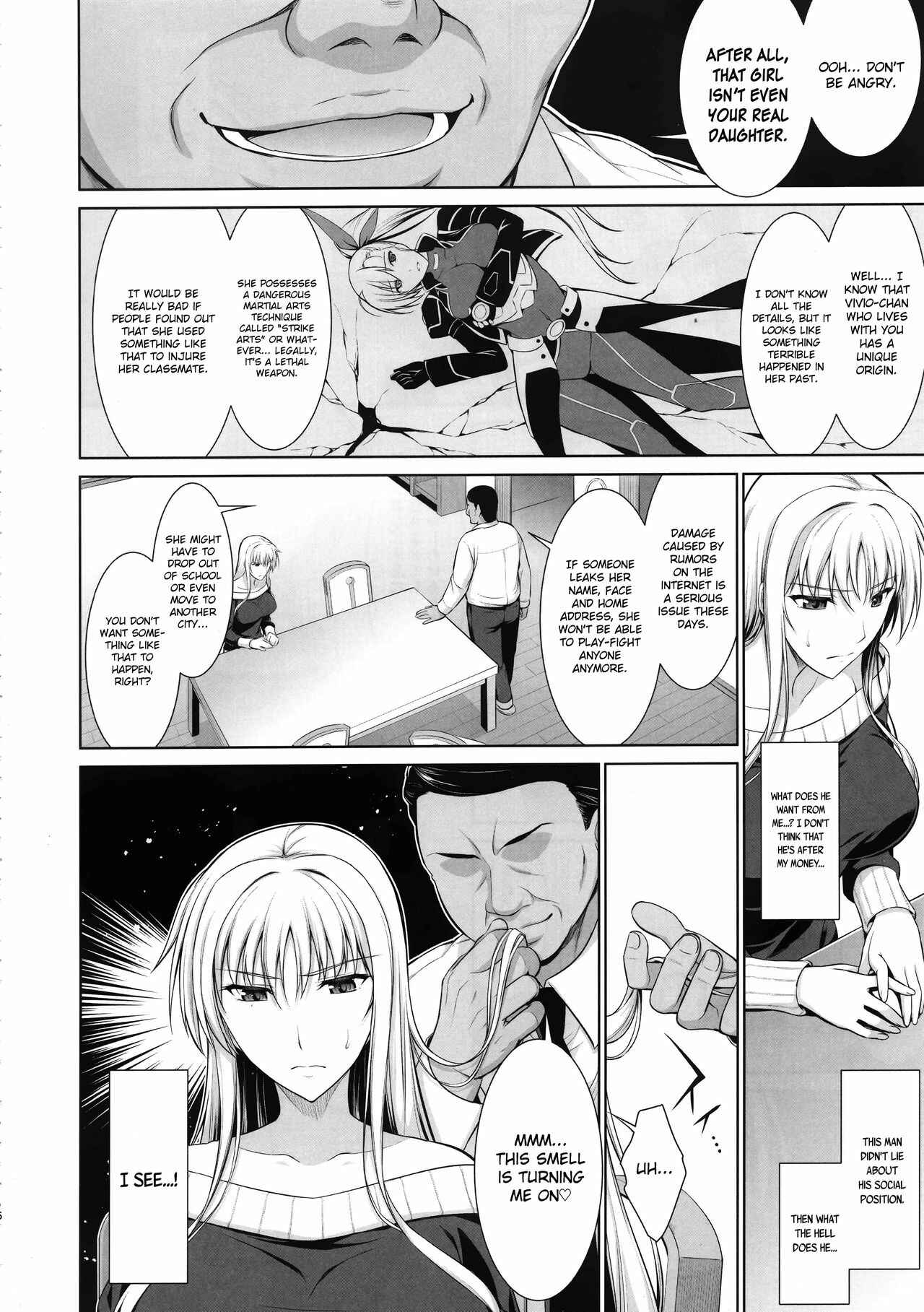 Page 6 Chapter 1 Mahou Shoujo Lyrical Nanoha - Mesu Kagura -Fate (Doujinshi)