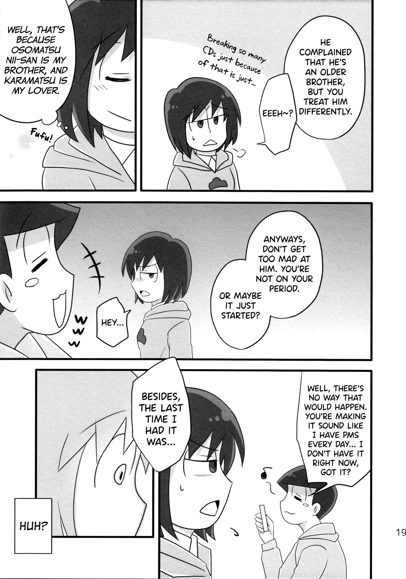 Page 18 Chapter Unknown_a75c Osomatsu-san - Ore to Sister no KaraChoro BABY ni Aitaku wa Nai ka? (Doujinshi)