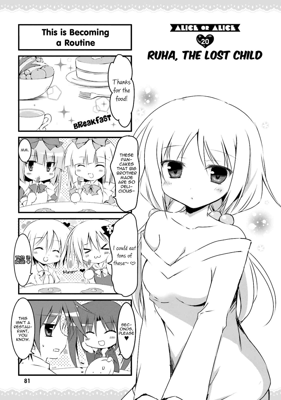 Page 1 Chapter 20 Alice or Alice
