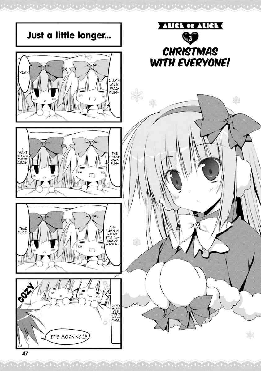Page 1 Chapter 3 Alice or Alice