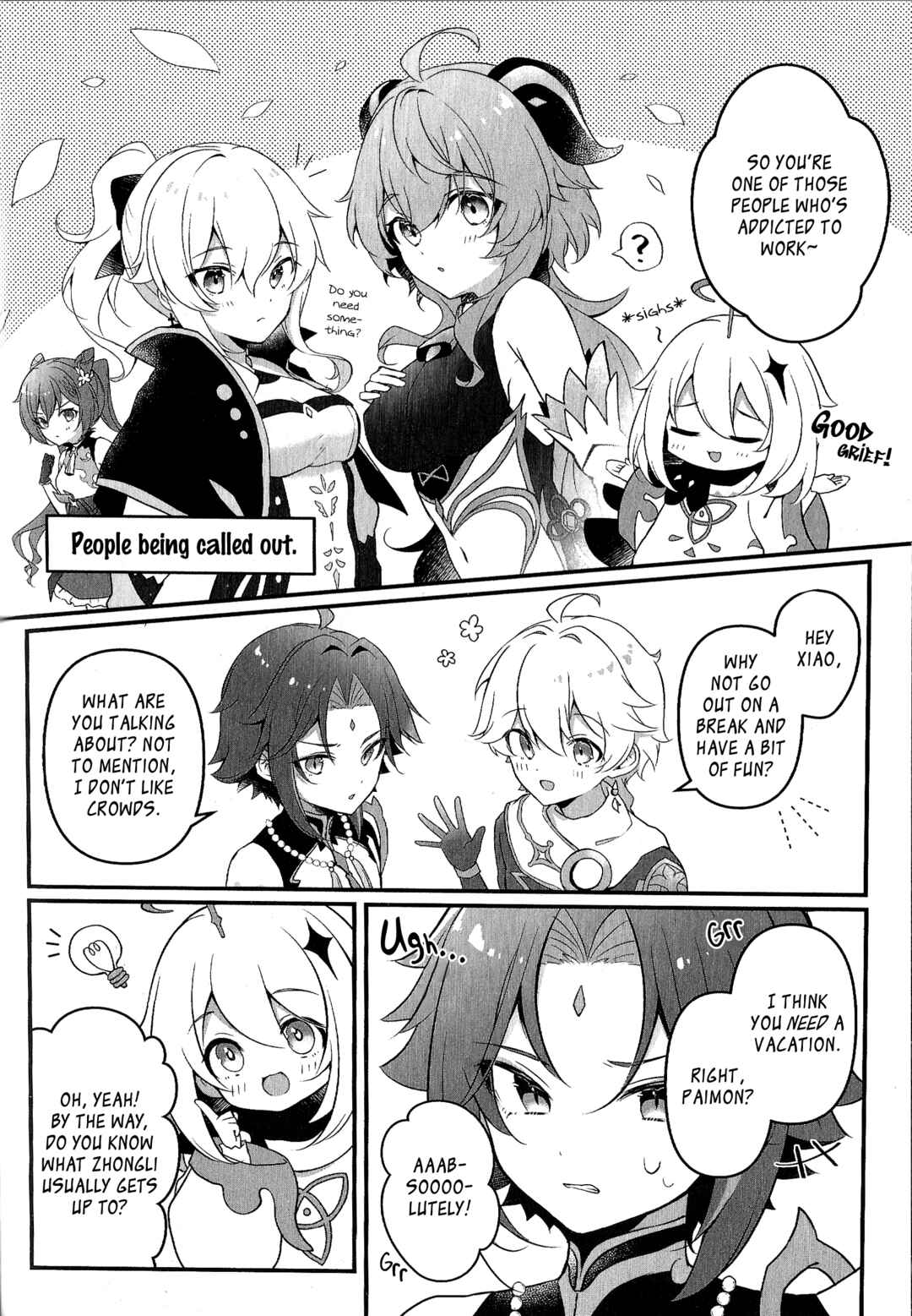 Page 3 Chapter 9 Genshin Impact Comic Anthology