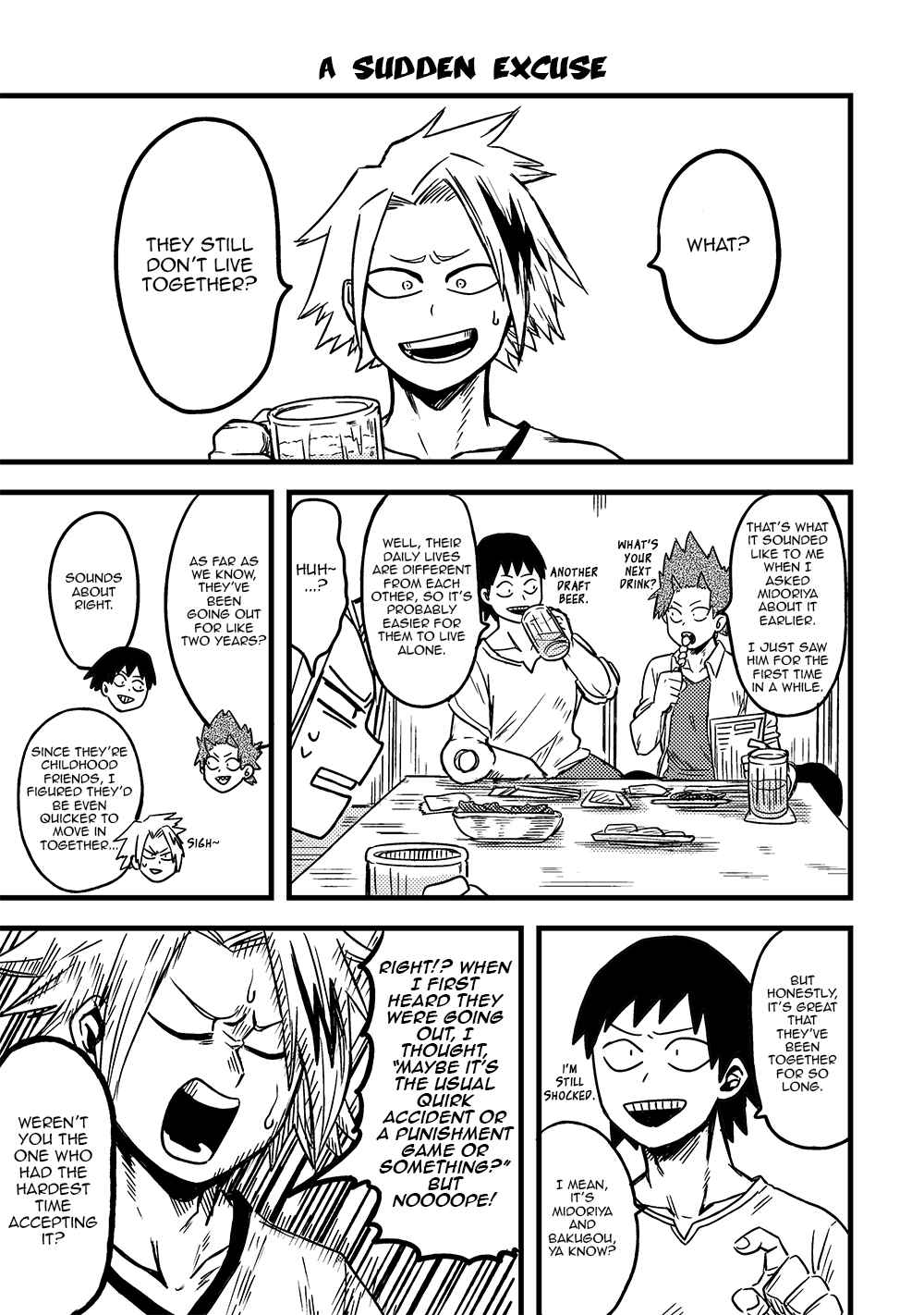 Page 2 Chapter Unknown_d9fe Boku no Hero Academia - Daily Ruckus (Doujinshi)
