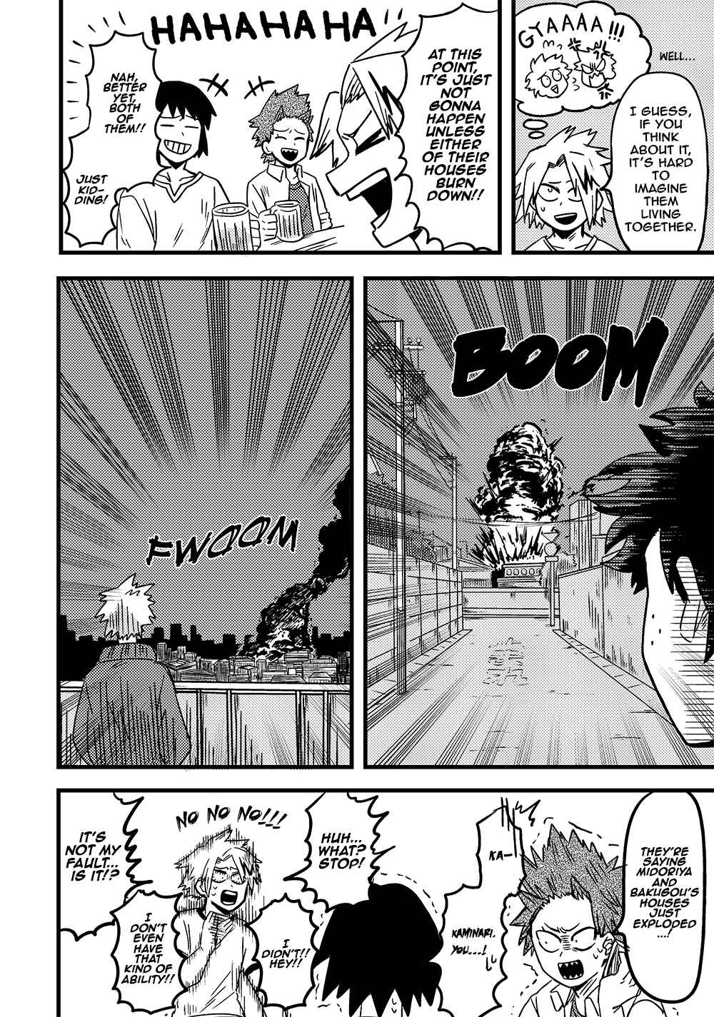 Page 3 Chapter Unknown_d9fe Boku no Hero Academia - Daily Ruckus (Doujinshi)
