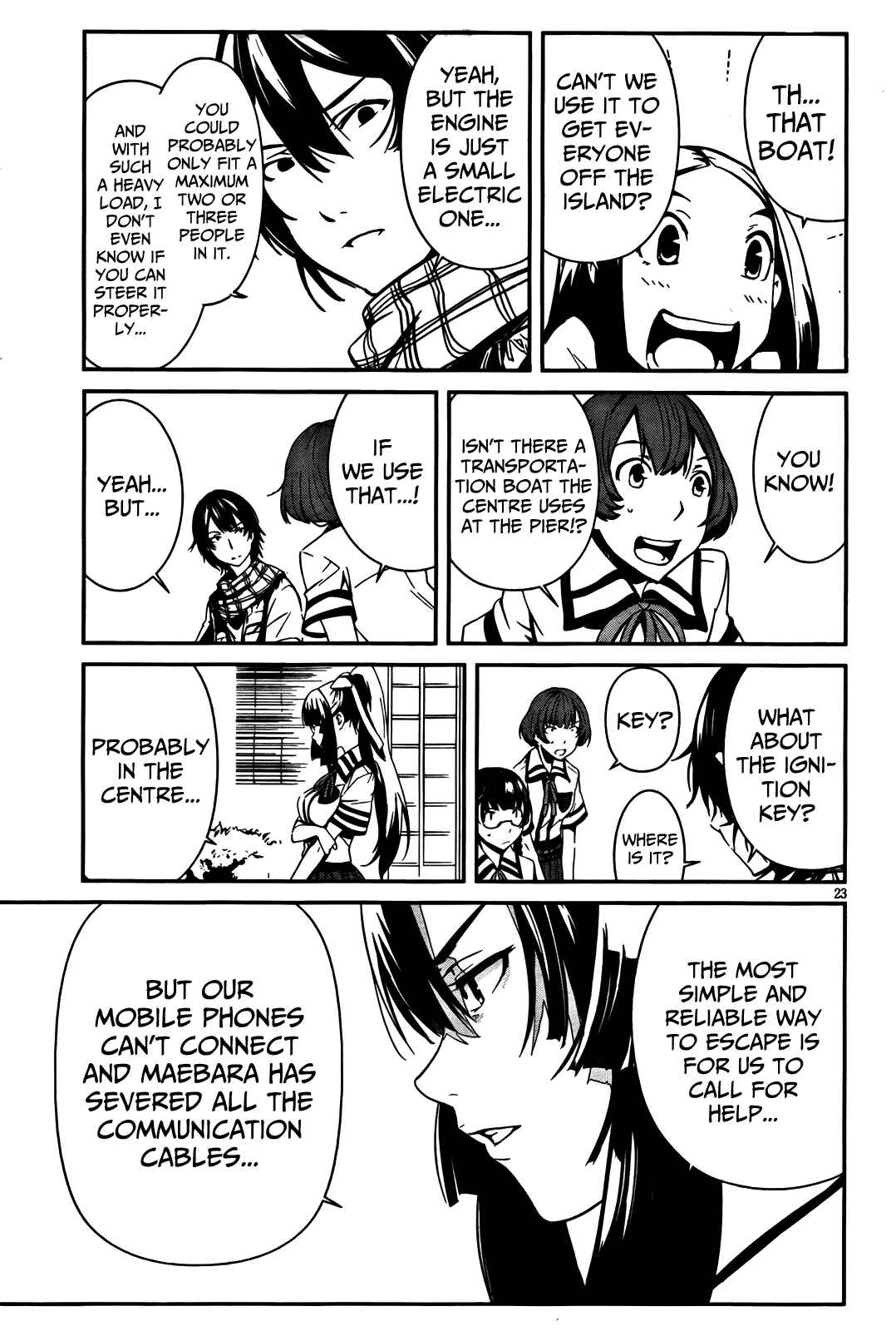 Page 22 Chapter 6 Bloody Maiden ~Toomarimiki no Shima~