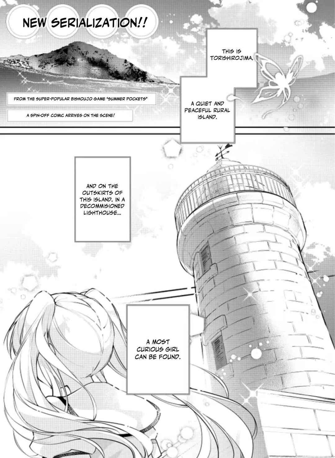 Page 1 Chapter 1 Summer Pockets Mugyu Days ~Tsumugi no Shima Sanpo~