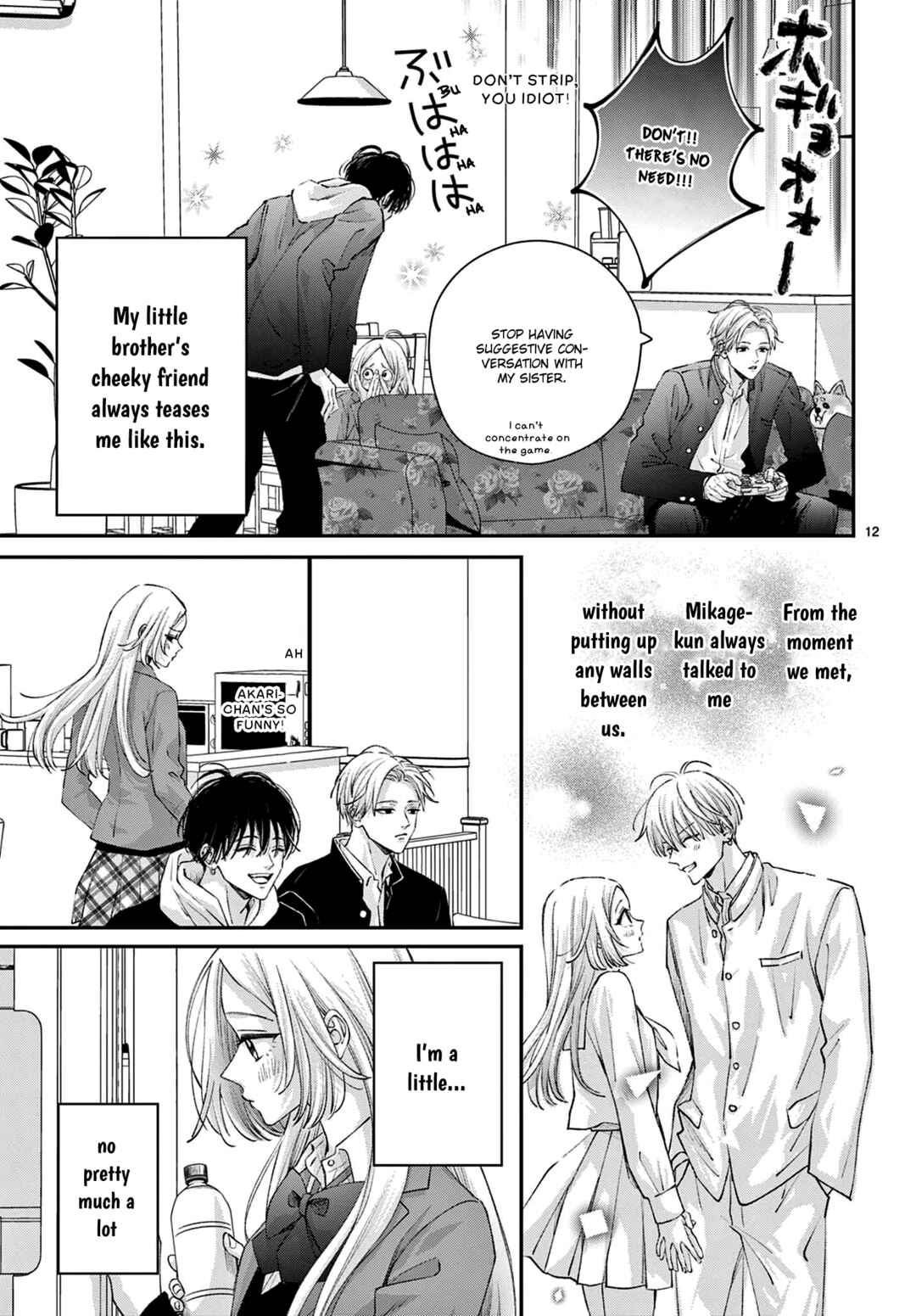 Page 12 Chapter 1 Suki tte ienakute shinu!