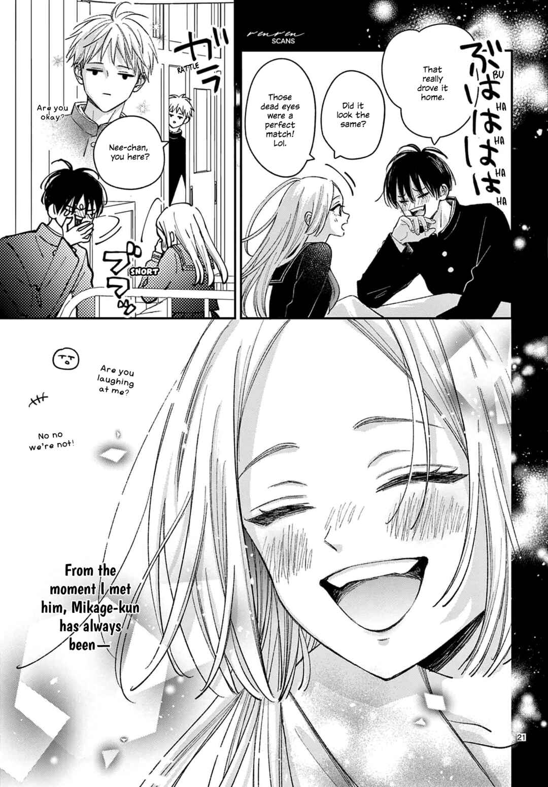 Page 21 Chapter 3 Suki tte ienakute shinu!