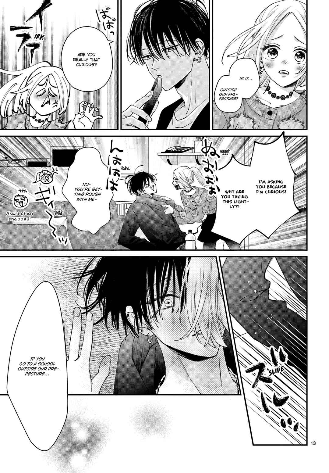 Page 13 Chapter 2 Suki tte ienakute shinu!