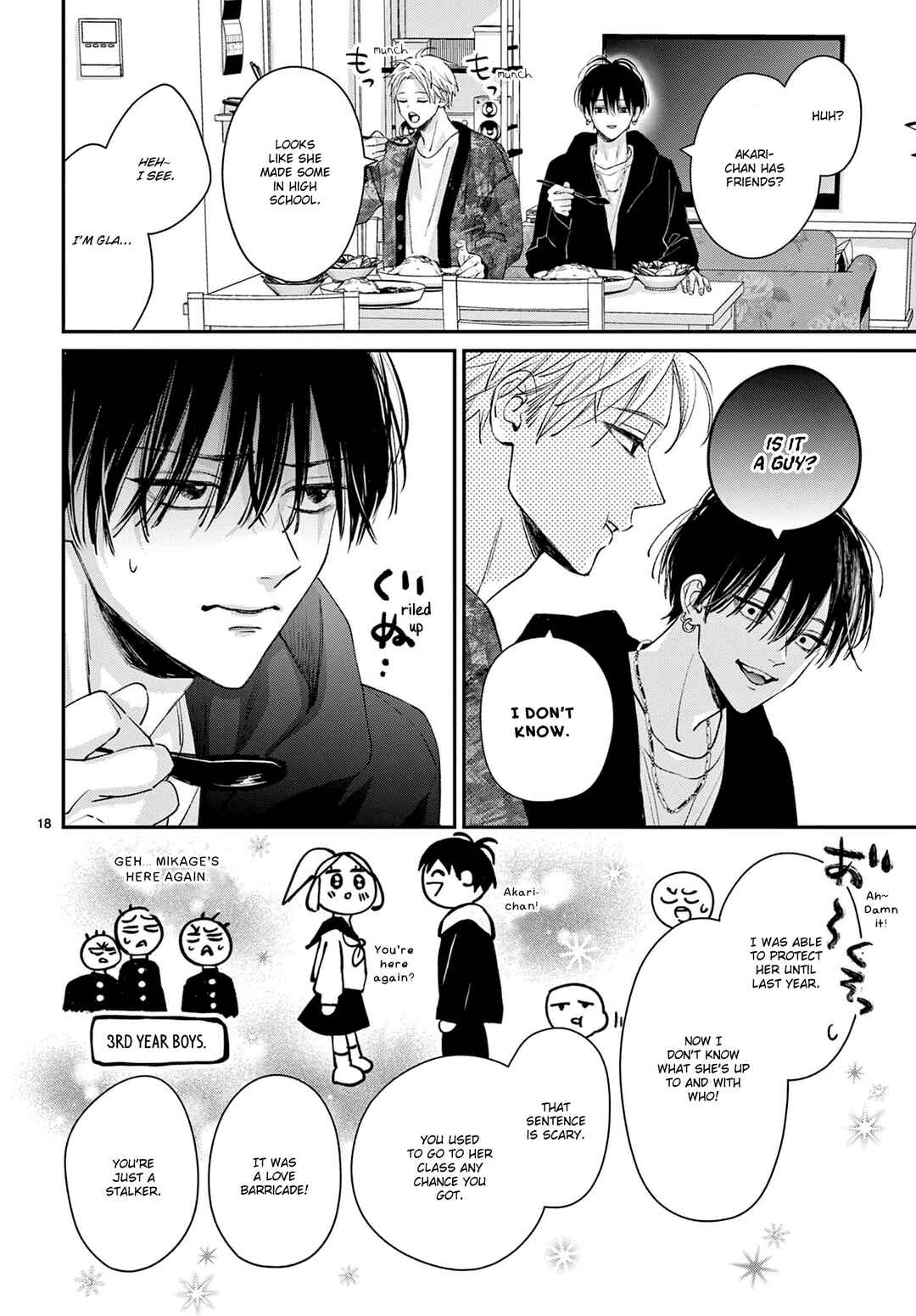 Page 18 Chapter 2 Suki tte ienakute shinu!