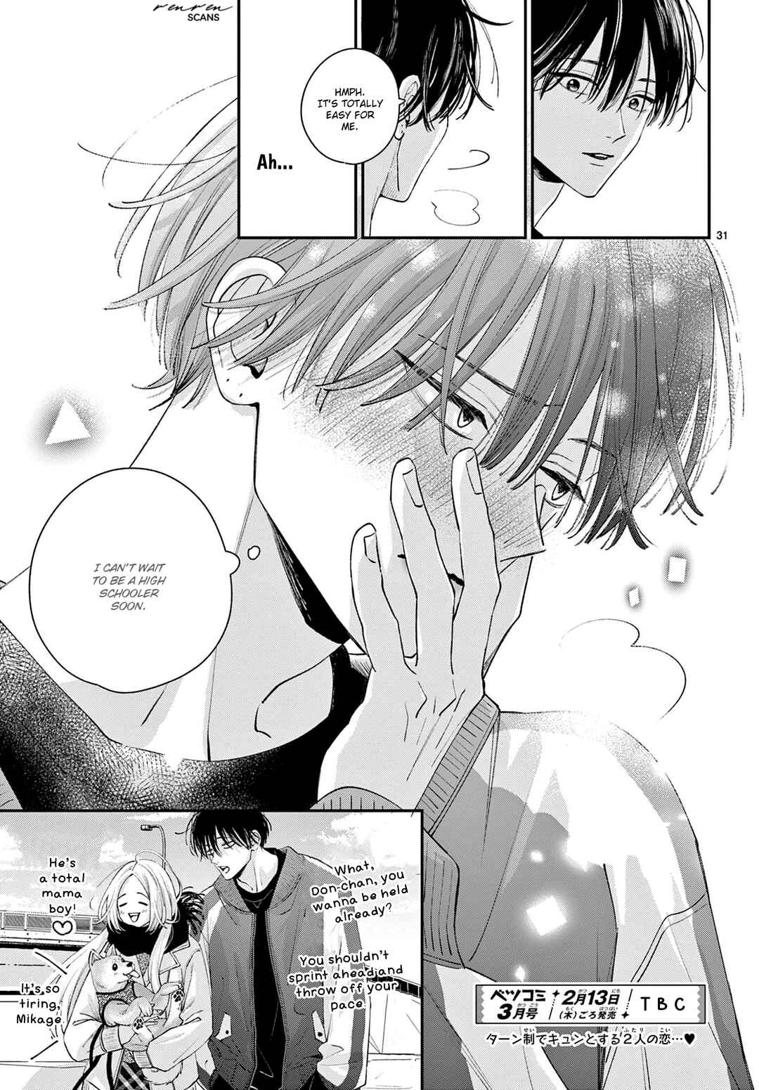 Page 31 Chapter 2 Suki tte ienakute shinu!