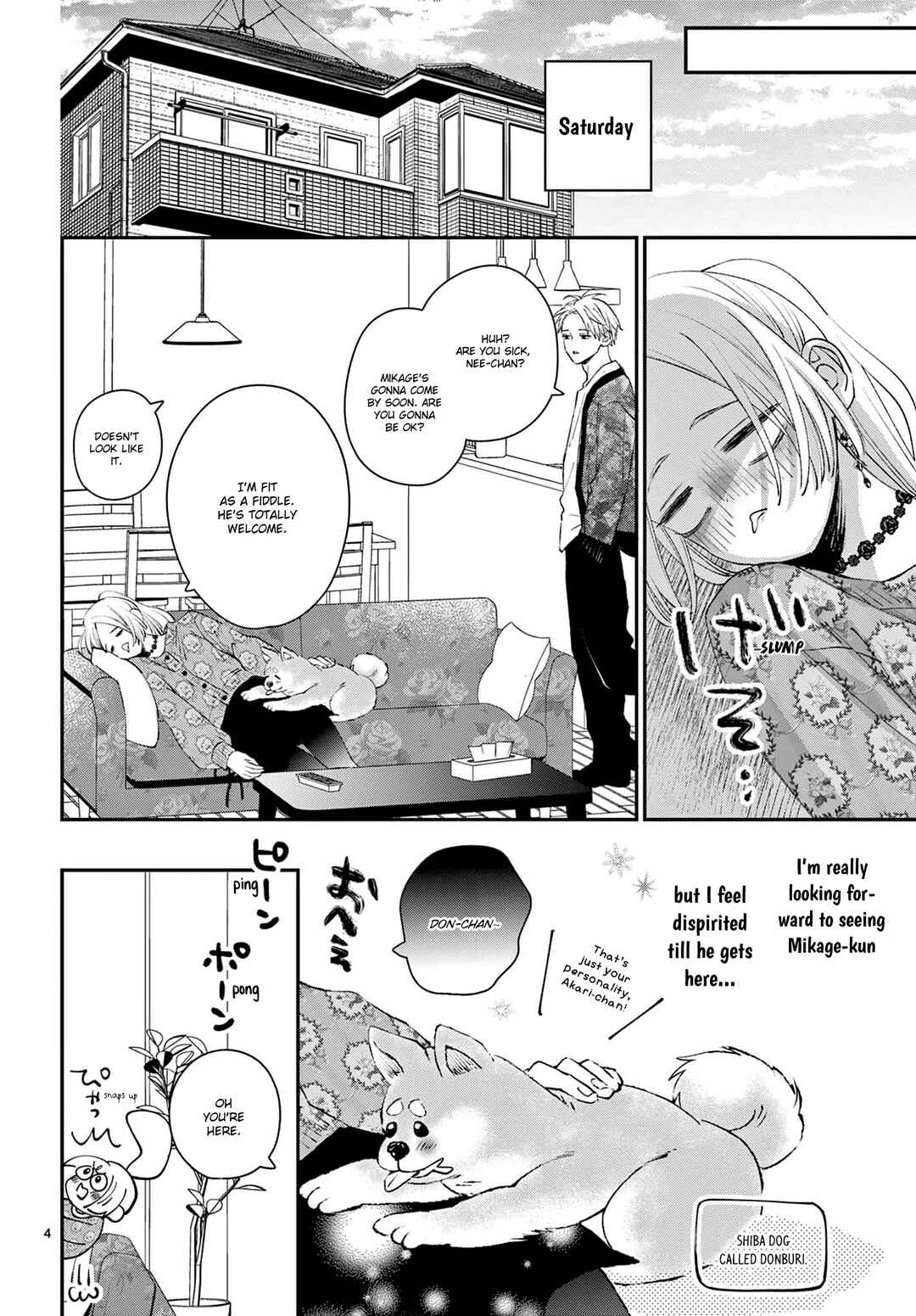 Page 4 Chapter 2 Suki tte ienakute shinu!