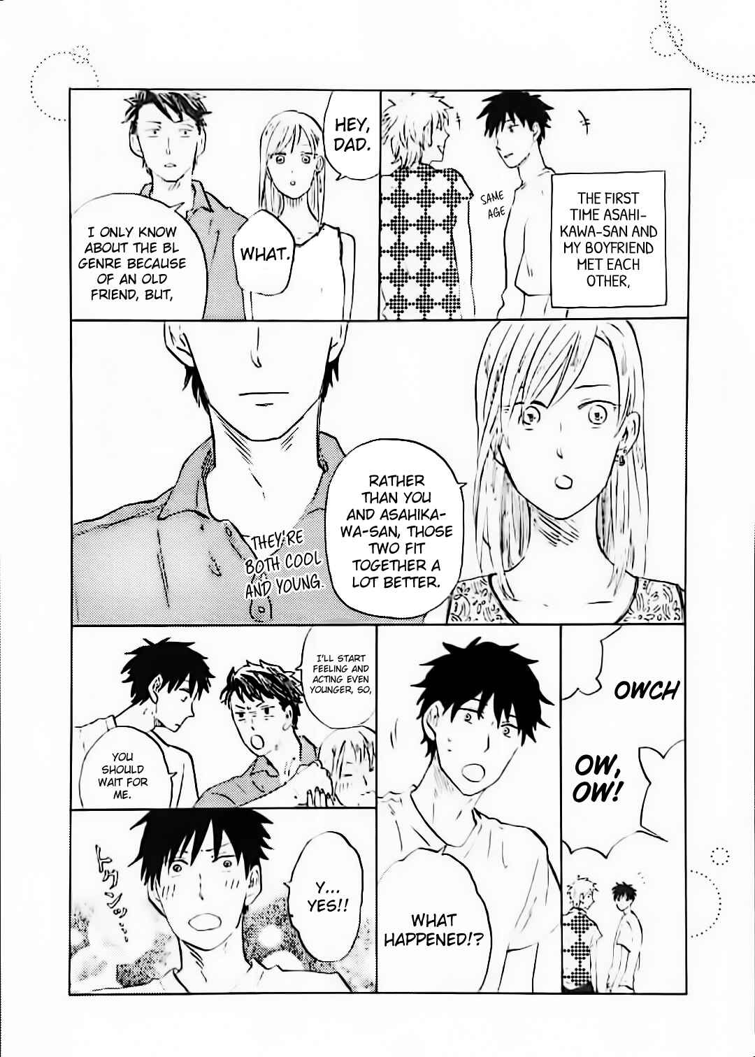 Page 14 Chapter 5.5 Otoko Yamome mo Hana ha Saku