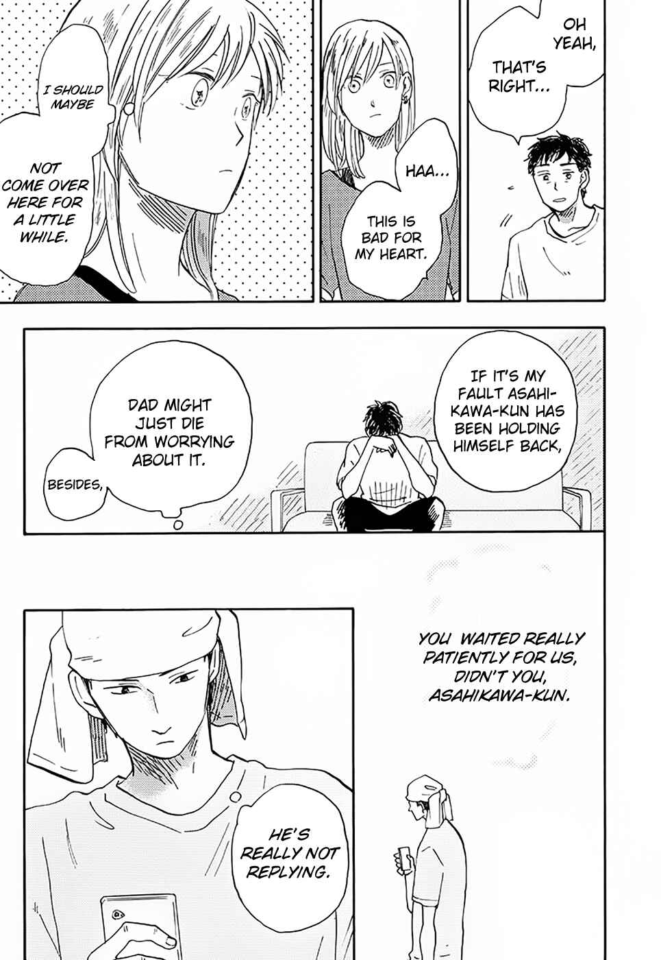 Page 9 Chapter 5 Otoko Yamome mo Hana ha Saku