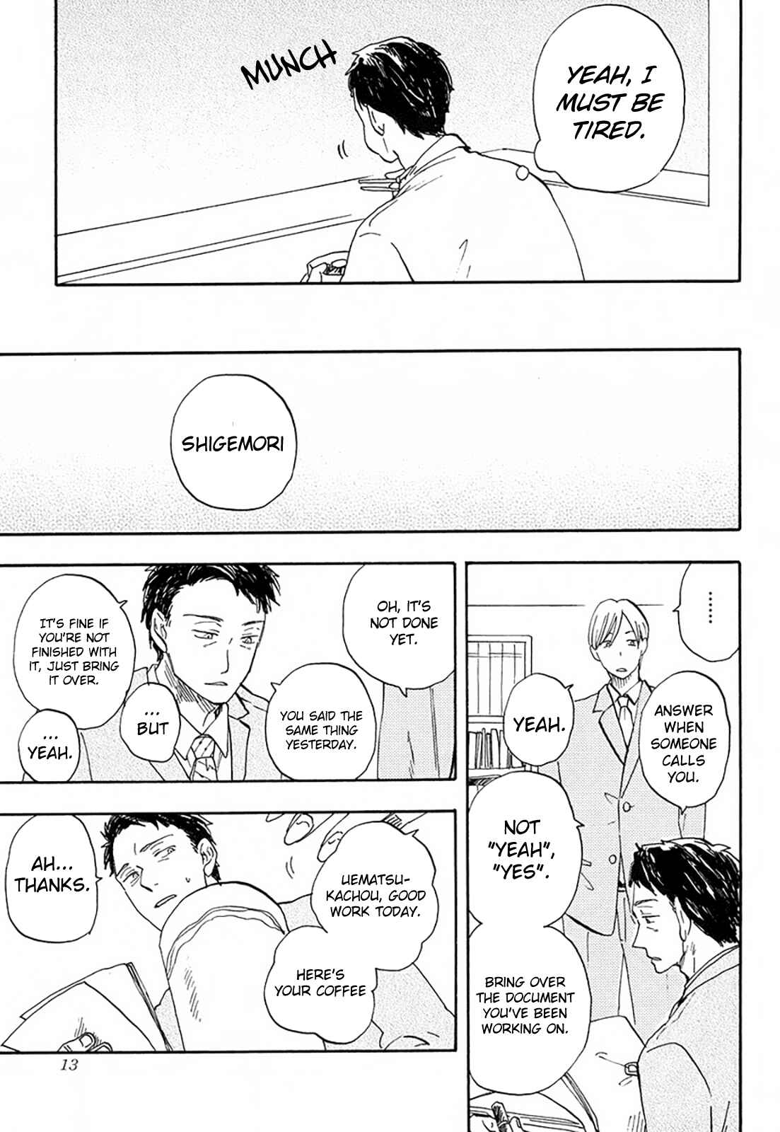 Page 16 Chapter 1 Otoko Yamome mo Hana ha Saku