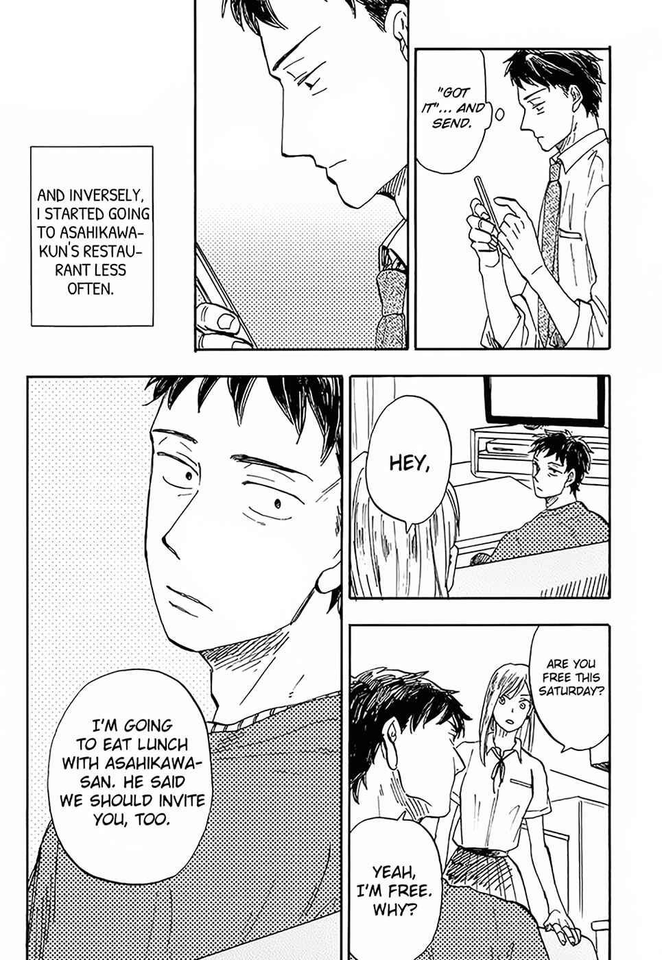 Page 18 Chapter 4 Otoko Yamome mo Hana ha Saku