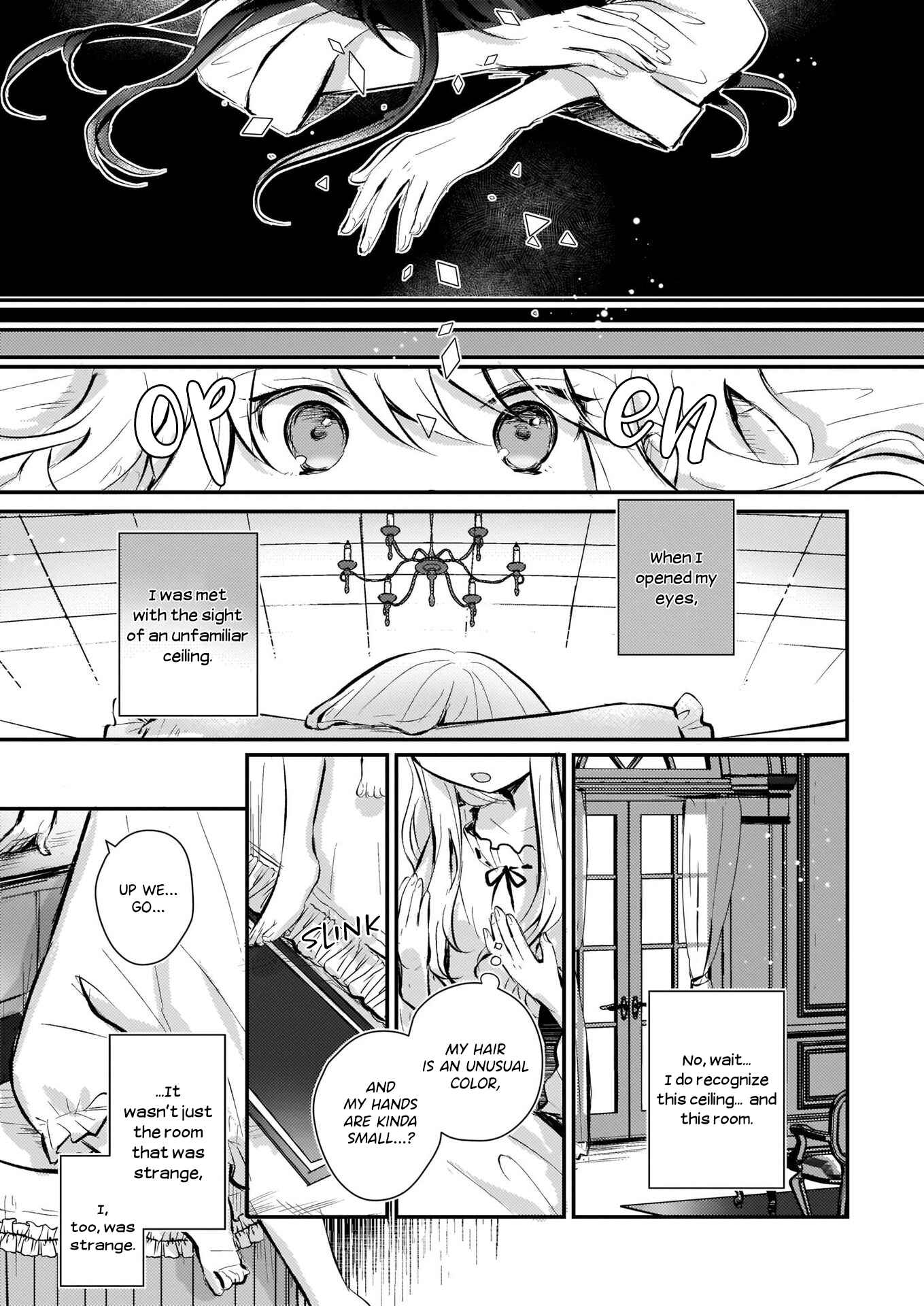 Page 2 Chapter 1.1 Akuyaku Reijou ni Nanka Narimasen. Watashi wa Futsu no Koushaku Reijou desu!