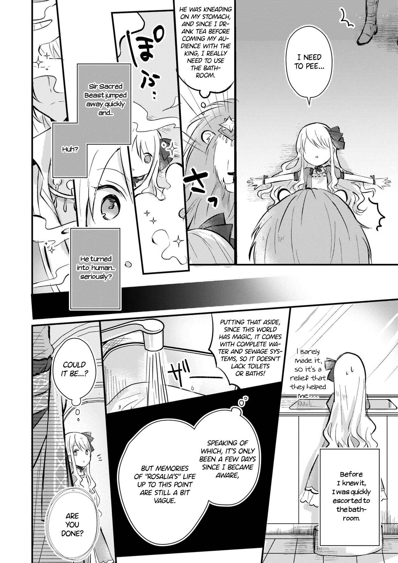 Page 3 Chapter 3.2 Akuyaku Reijou ni Nanka Narimasen. Watashi wa Futsu no Koushaku Reijou desu!