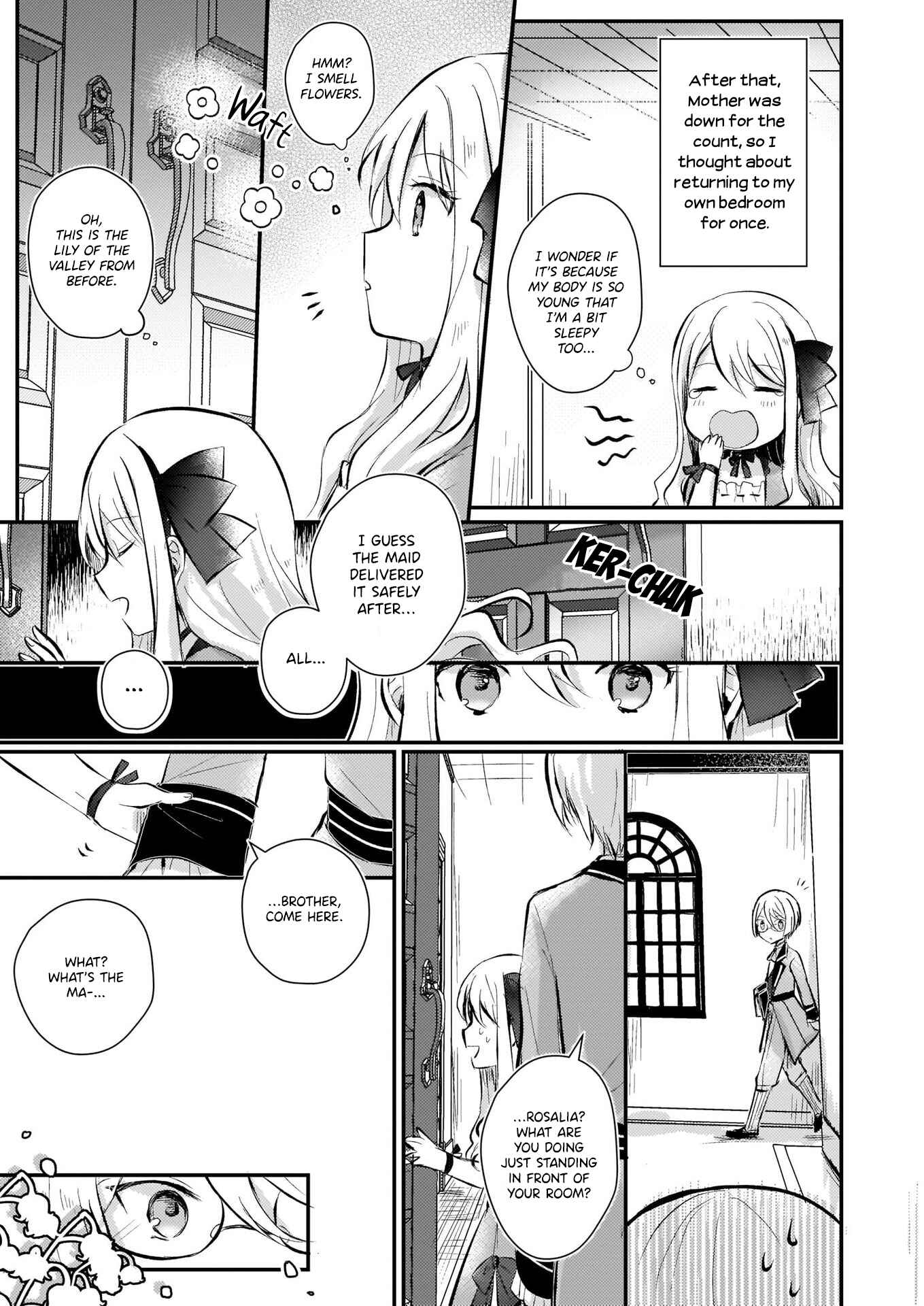 Page 4 Chapter 1.2 Akuyaku Reijou ni Nanka Narimasen. Watashi wa Futsu no Koushaku Reijou desu!