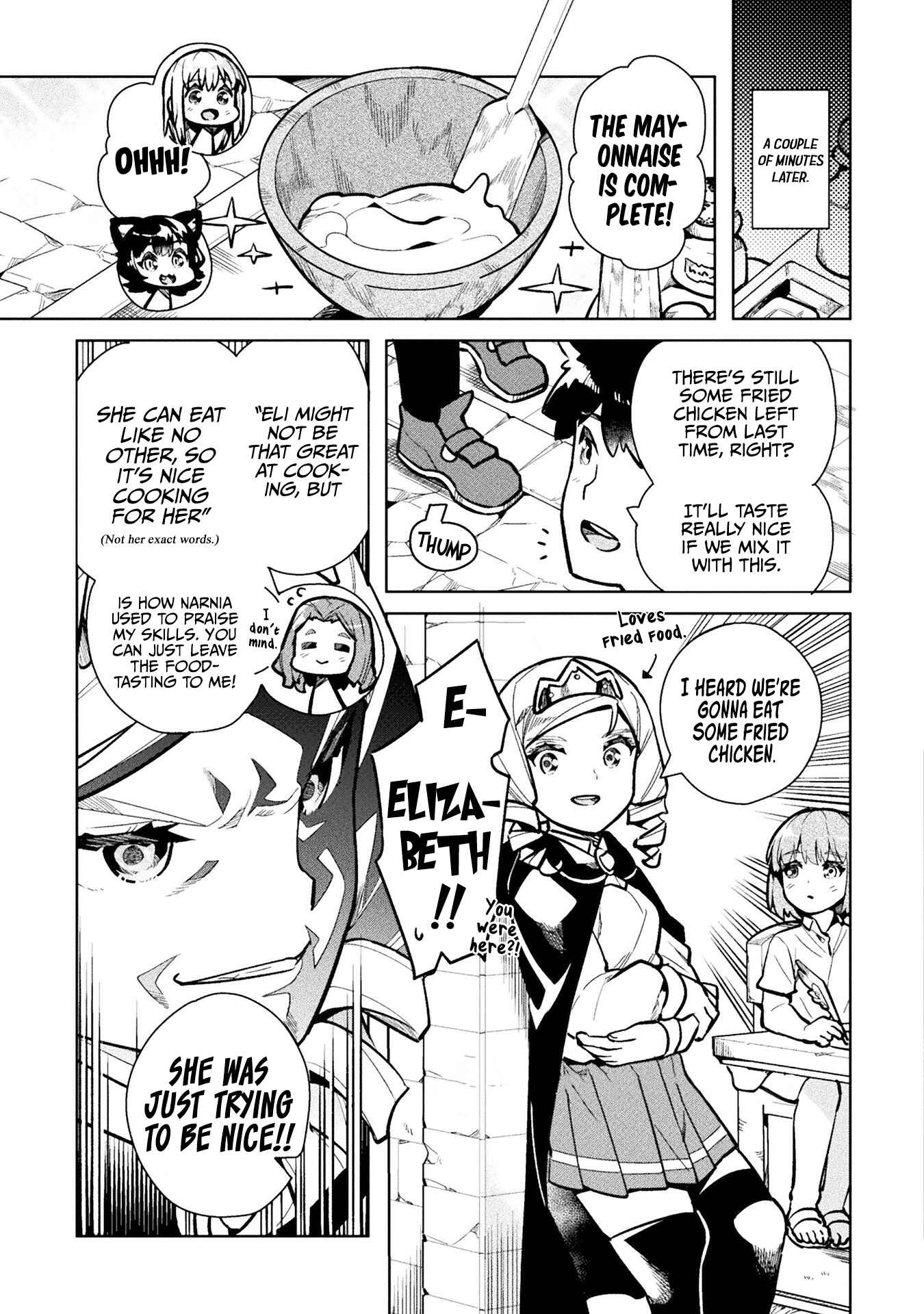 Page 4 Chapter 34.5 NEET dakedo Hello Work ni Ittara Isekai ni Tsuretekareta