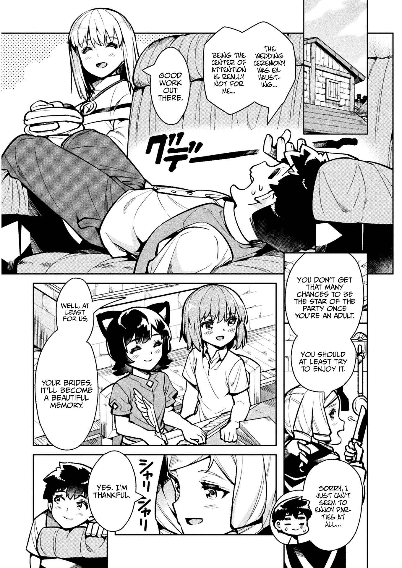 Page 3 Chapter 35 NEET dakedo Hello Work ni Ittara Isekai ni Tsuretekareta