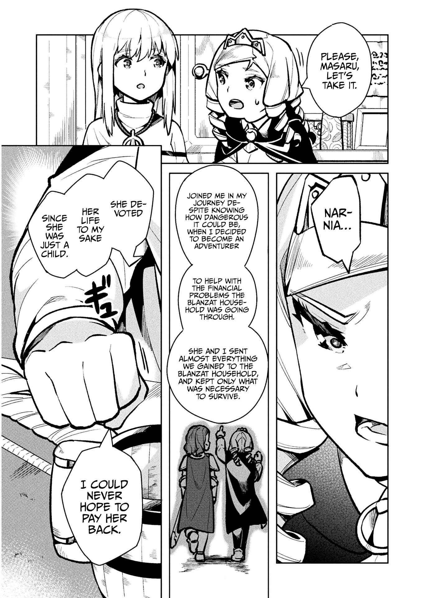 Page 8 Chapter 35 NEET dakedo Hello Work ni Ittara Isekai ni Tsuretekareta