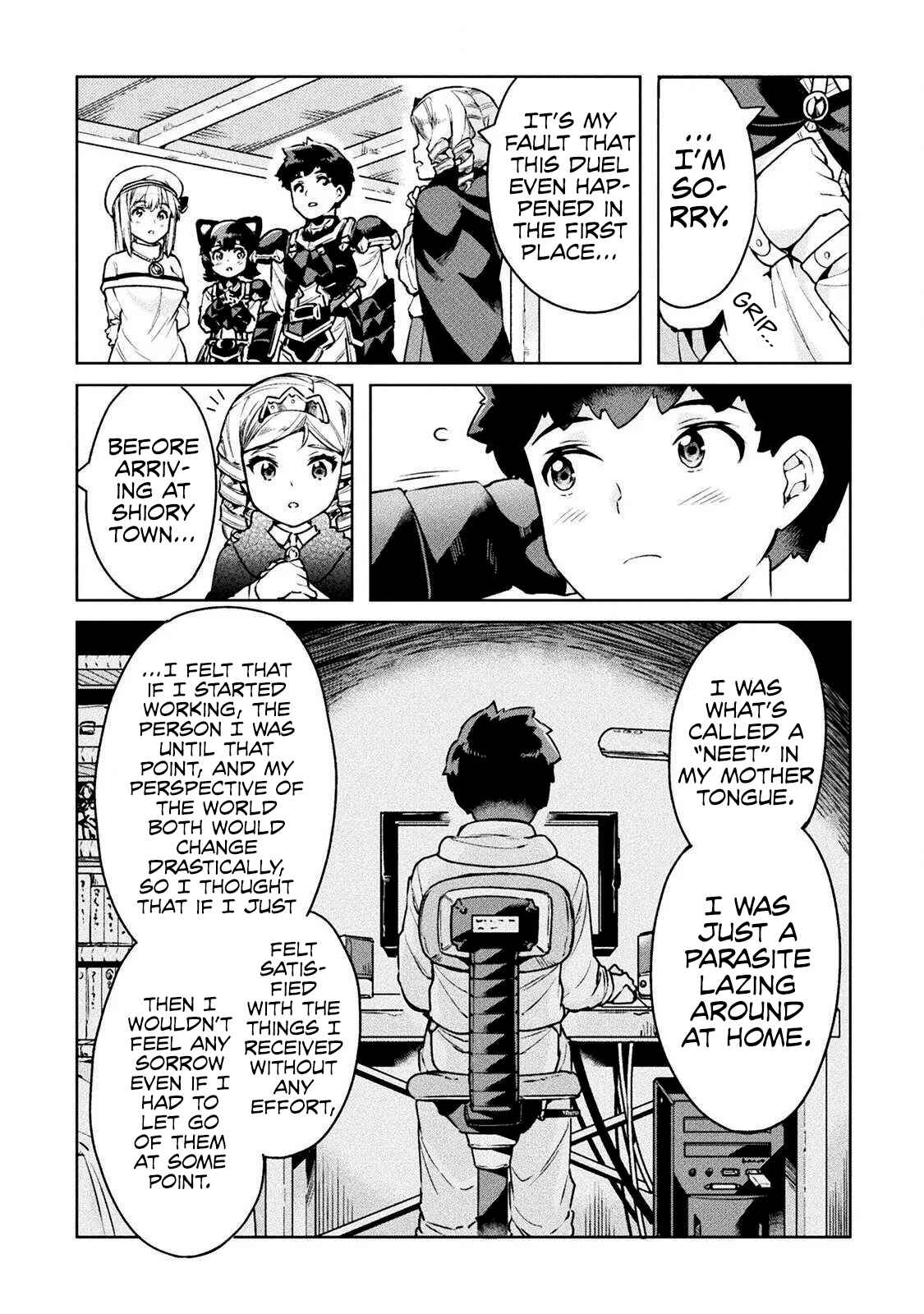 Page 4 Chapter 23 NEET dakedo Hello Work ni Ittara Isekai ni Tsuretekareta