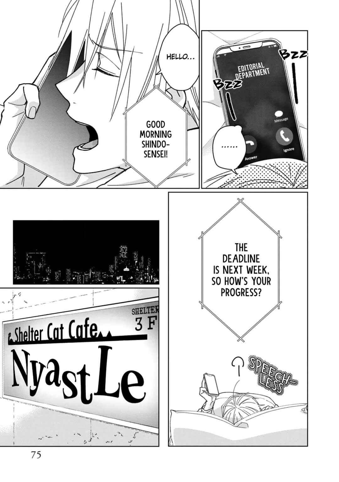 Page 12 Chapter 3 Neko ni Naritai Tamagawa-kun