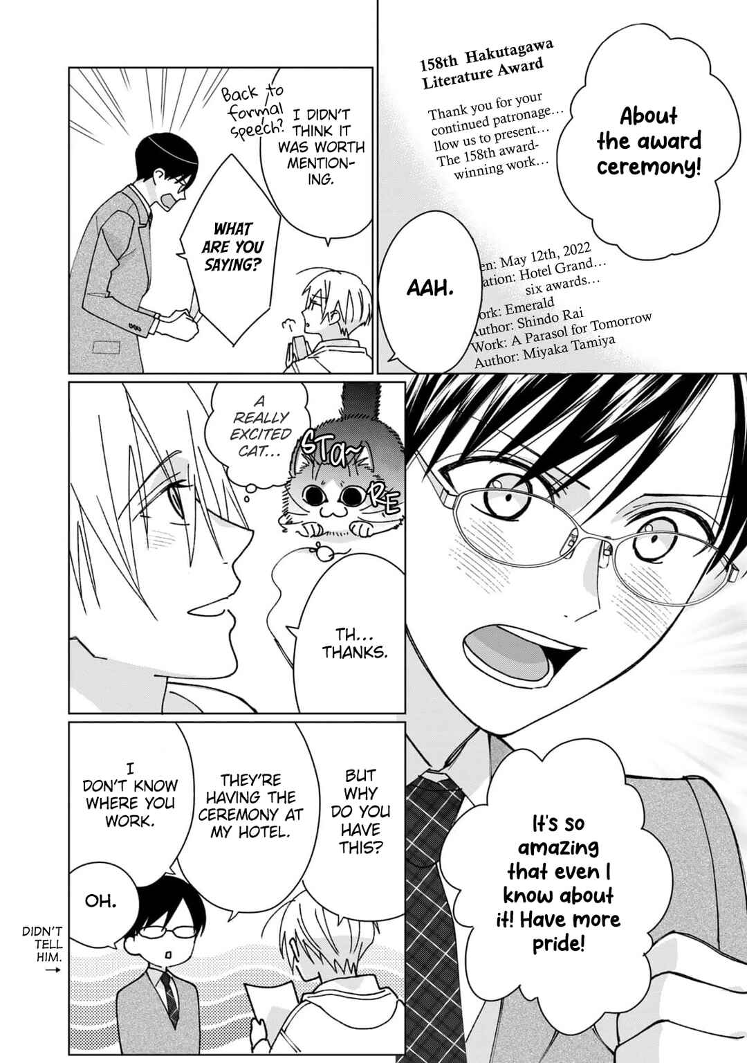 Page 9 Chapter 7 Neko ni Naritai Tamagawa-kun
